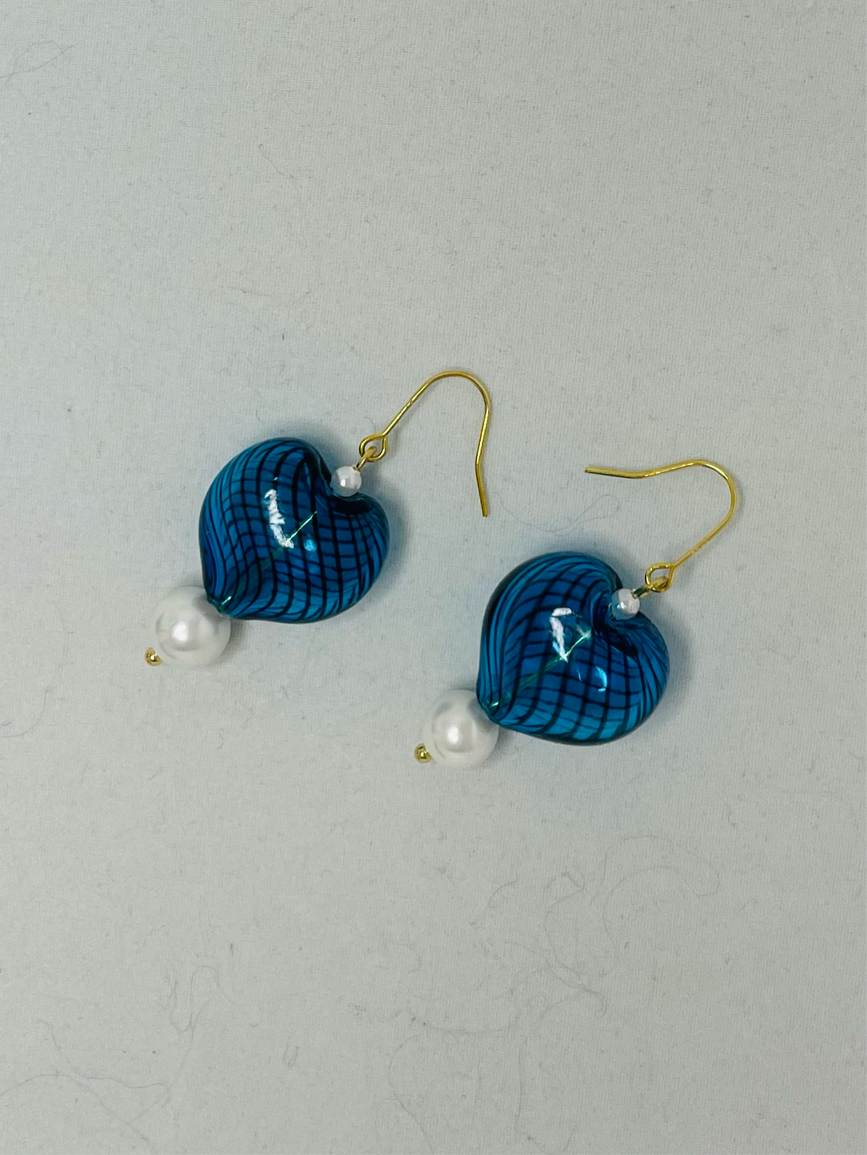 Øreringe, glasperle