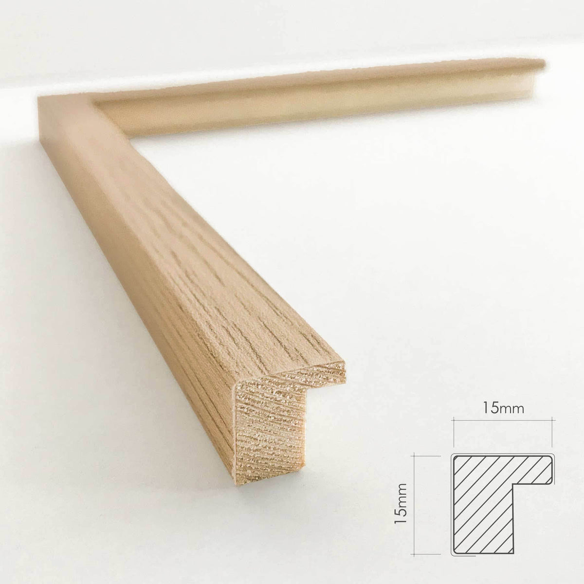 Ramme - Slim Oak
