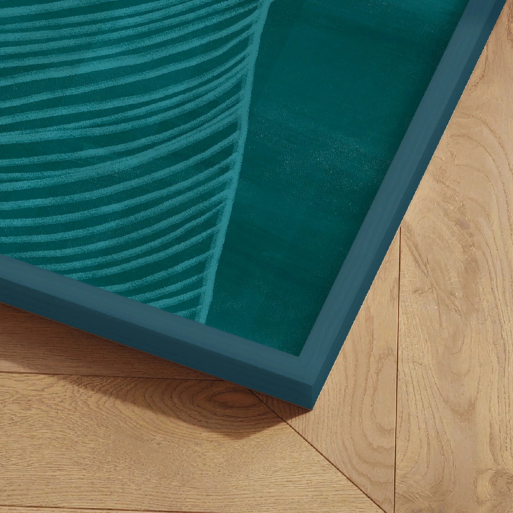 Ramme - Slim Midnight Teal