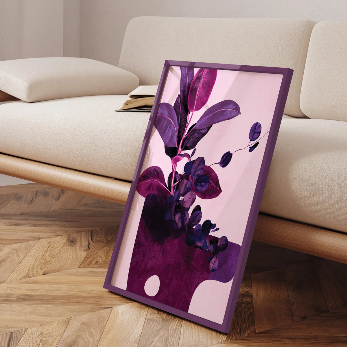 Ramme - Slim Aubergine