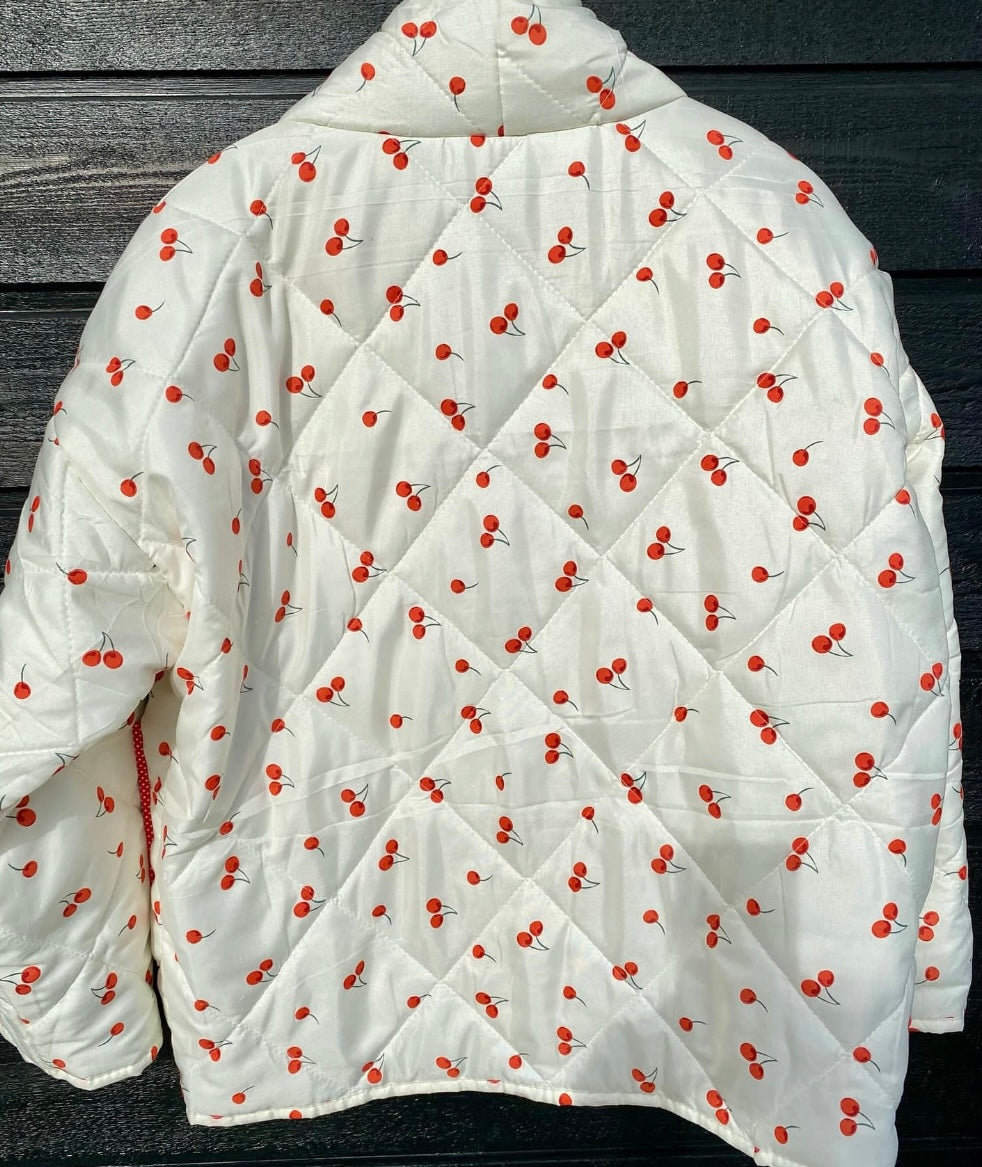 Unika jakke kirsebær