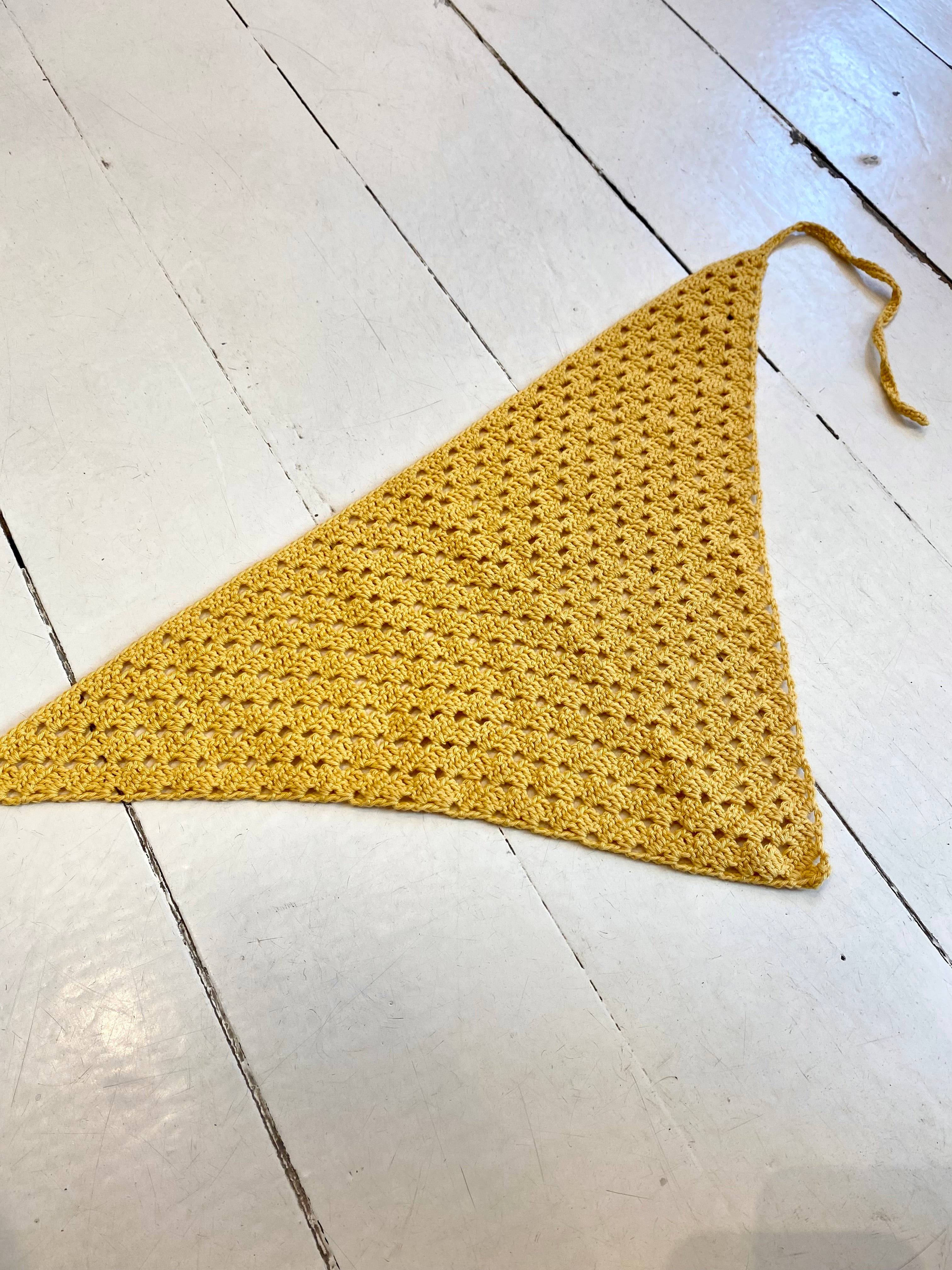 Bandana nr. 1 (gul)