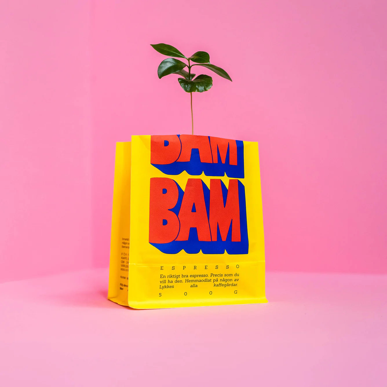 Bam Bam - Espresso kaffe - 500g - Hele bønner