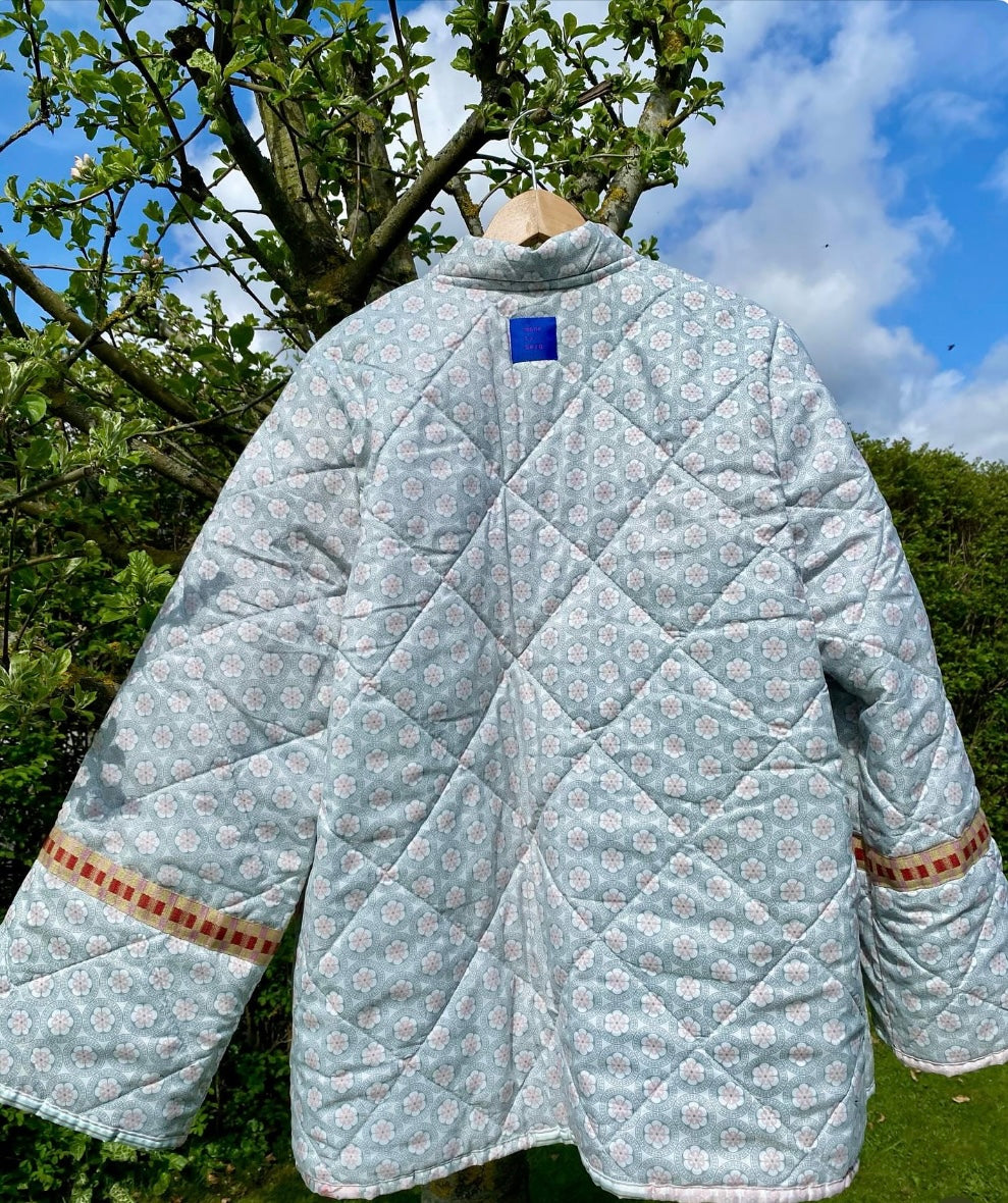 Unika jakke blomstret