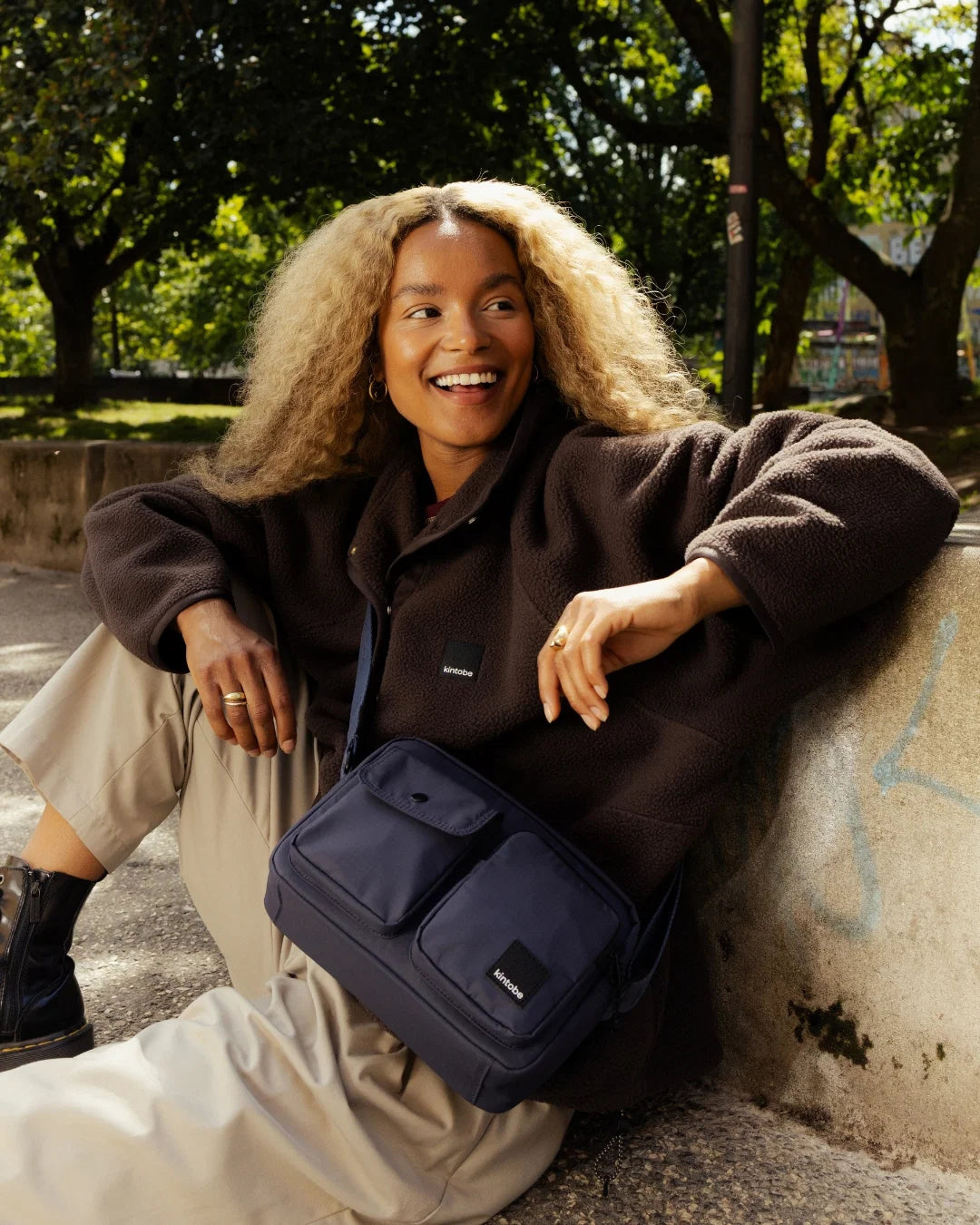 MILES Crossbody taske - Twilight Blue