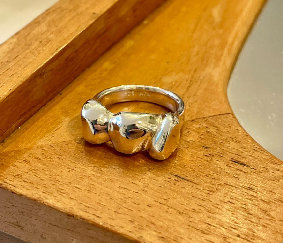 Sandstøbt sølvring (str. 54)