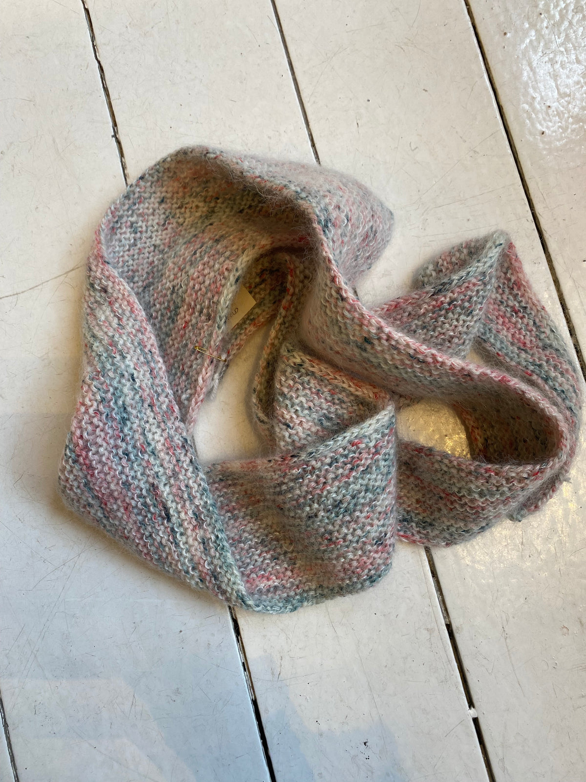 Arden Scarf, red/green