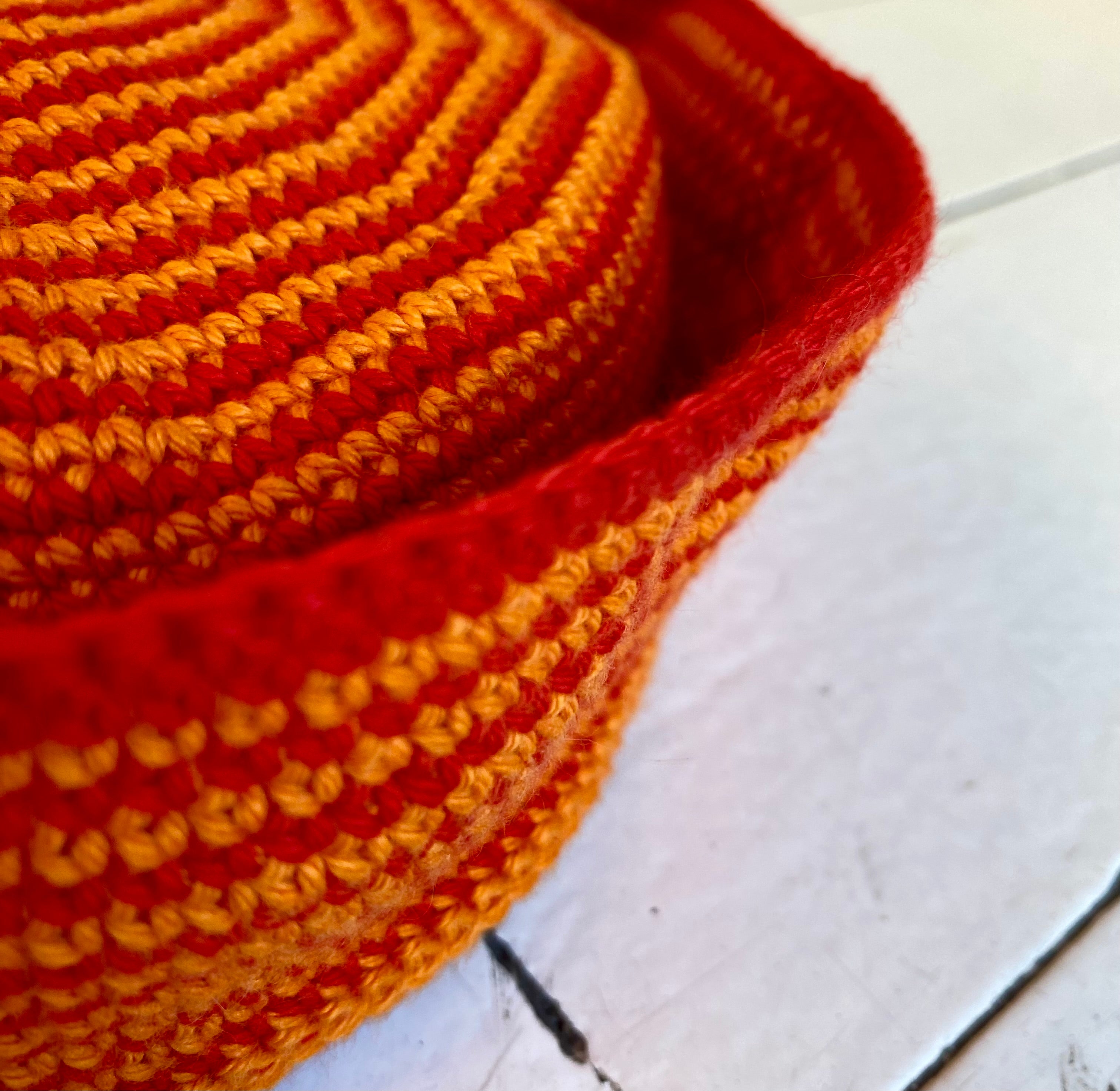 Sailor hat 7 (Rød/Orange)