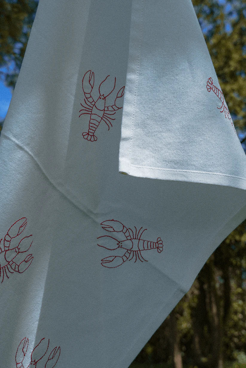 Lobster dish towel
