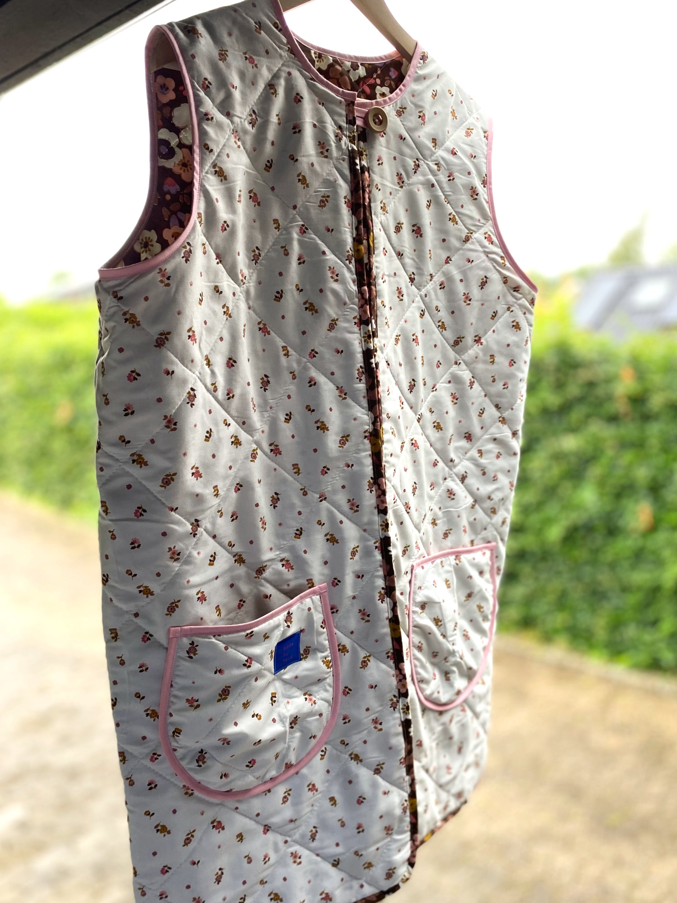 Unique Flower vest - long