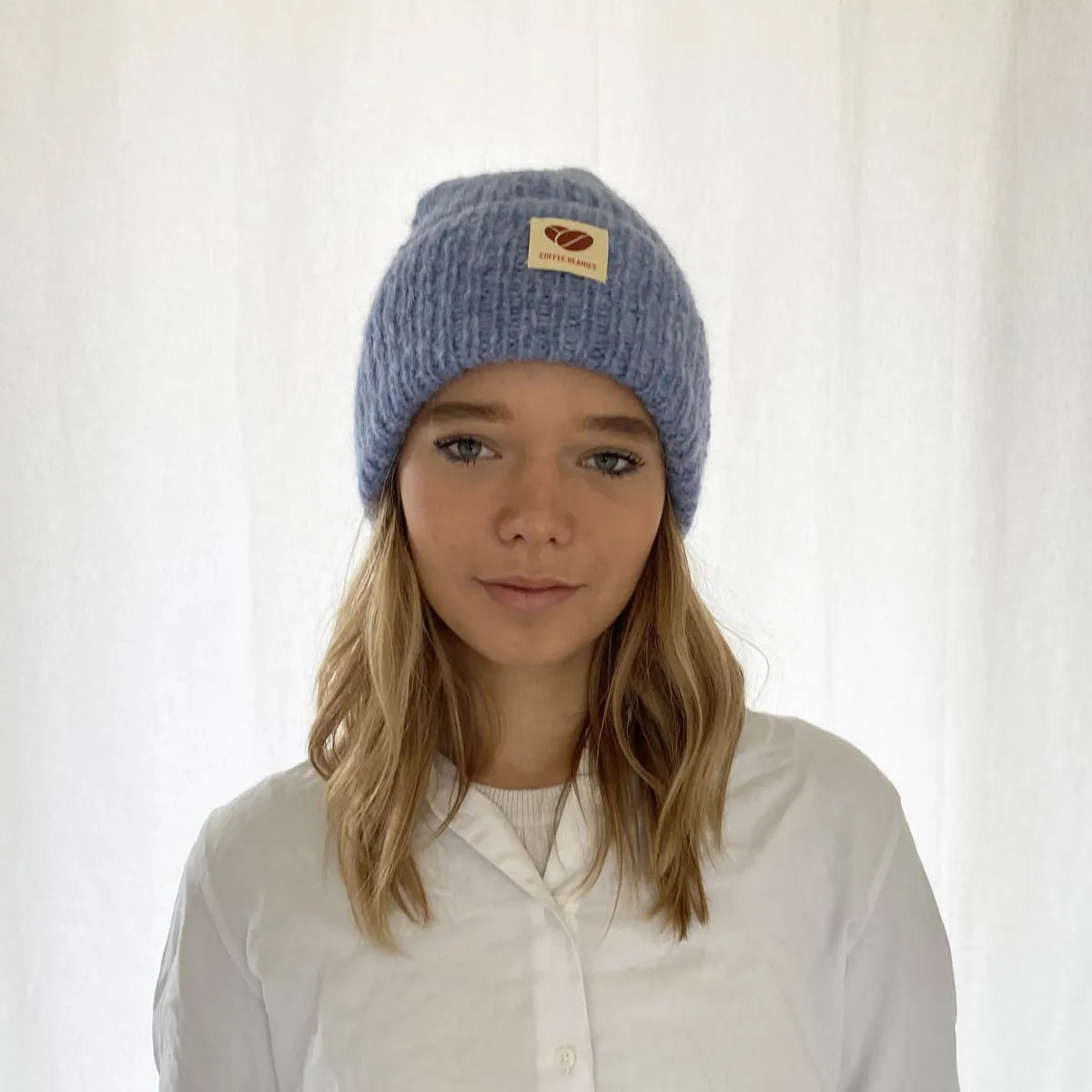 Sky Beanie / Soft pink