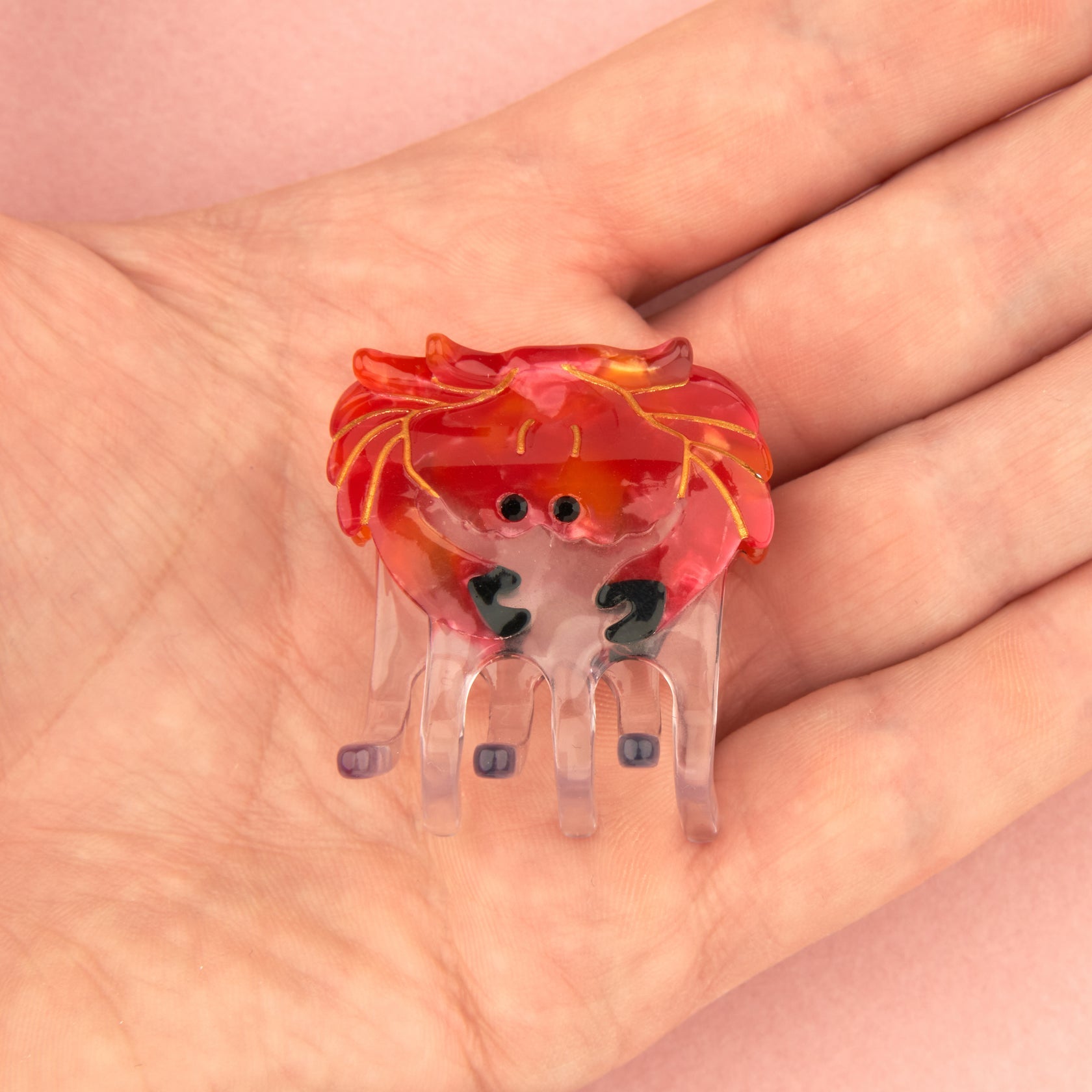 Mini krabbe, hårklemme