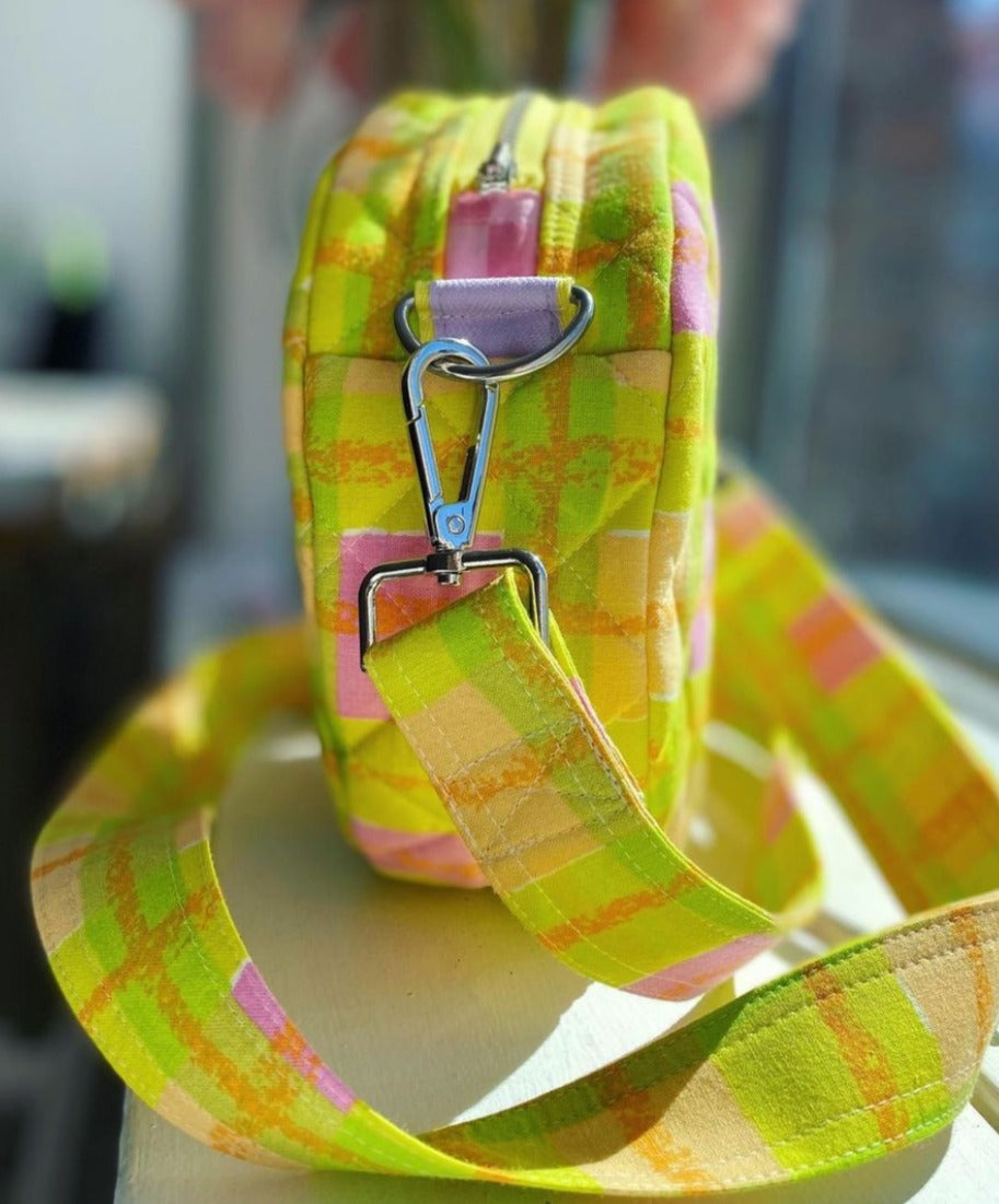 Lime/Lilac Circle bag