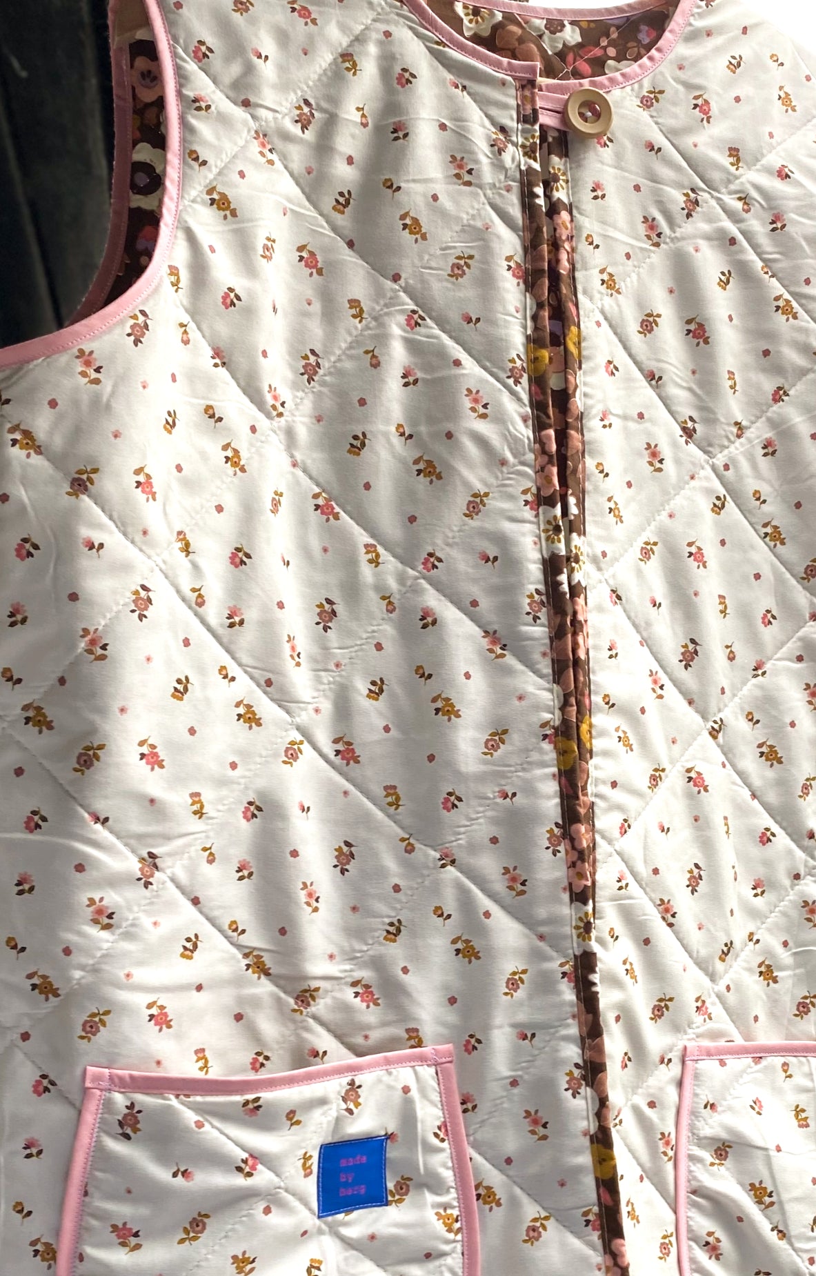 Unique Flower vest - long