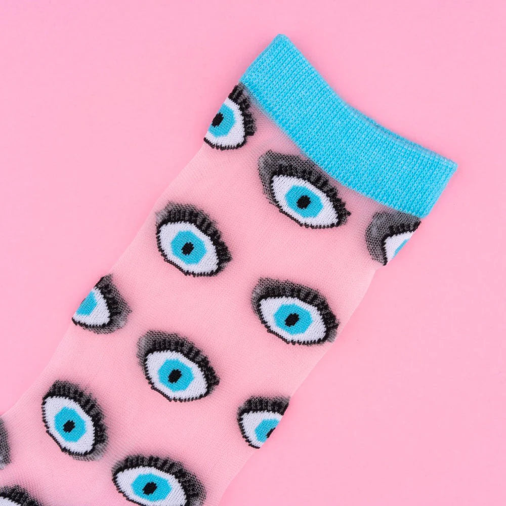 Øje socks, sheer