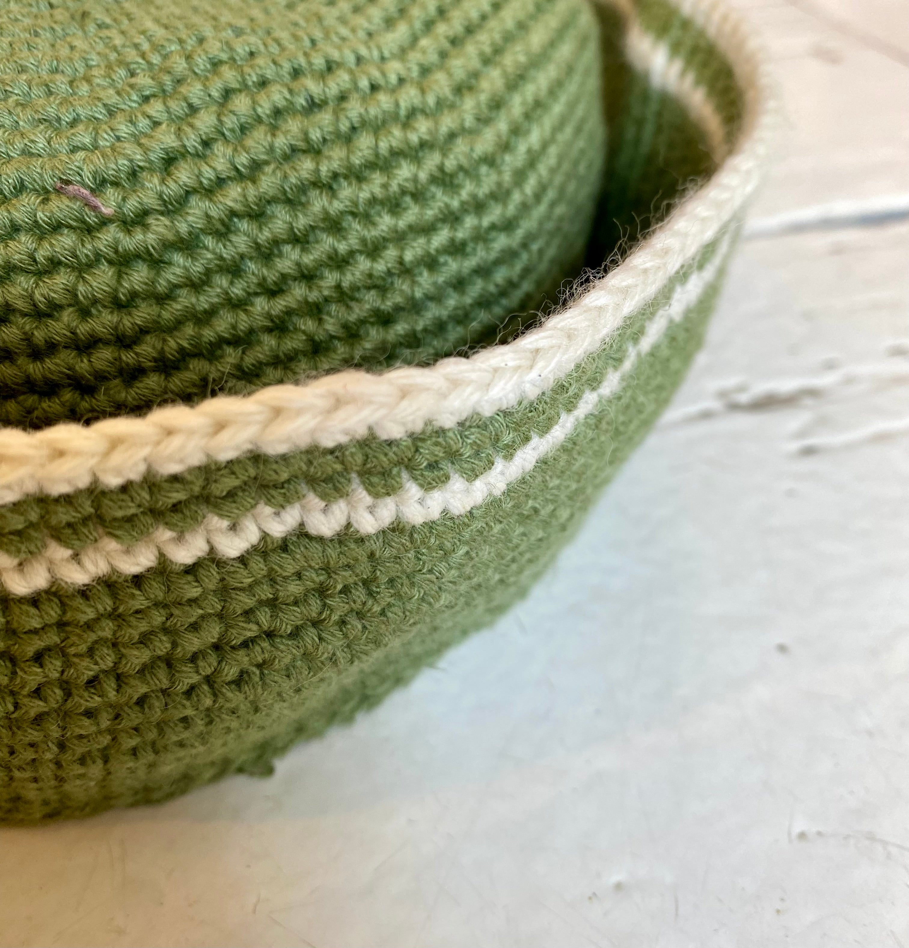 Sailor hat 11 (grøn/hvid)