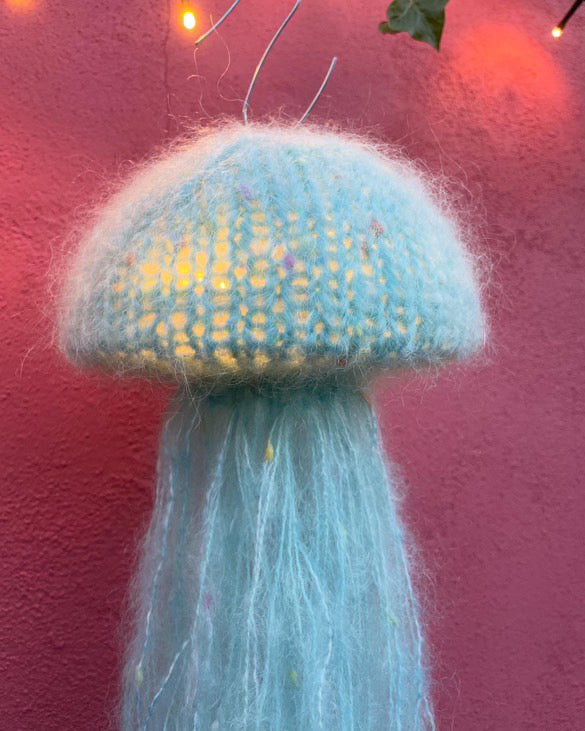 Stor Lysgople, lyseblå multi