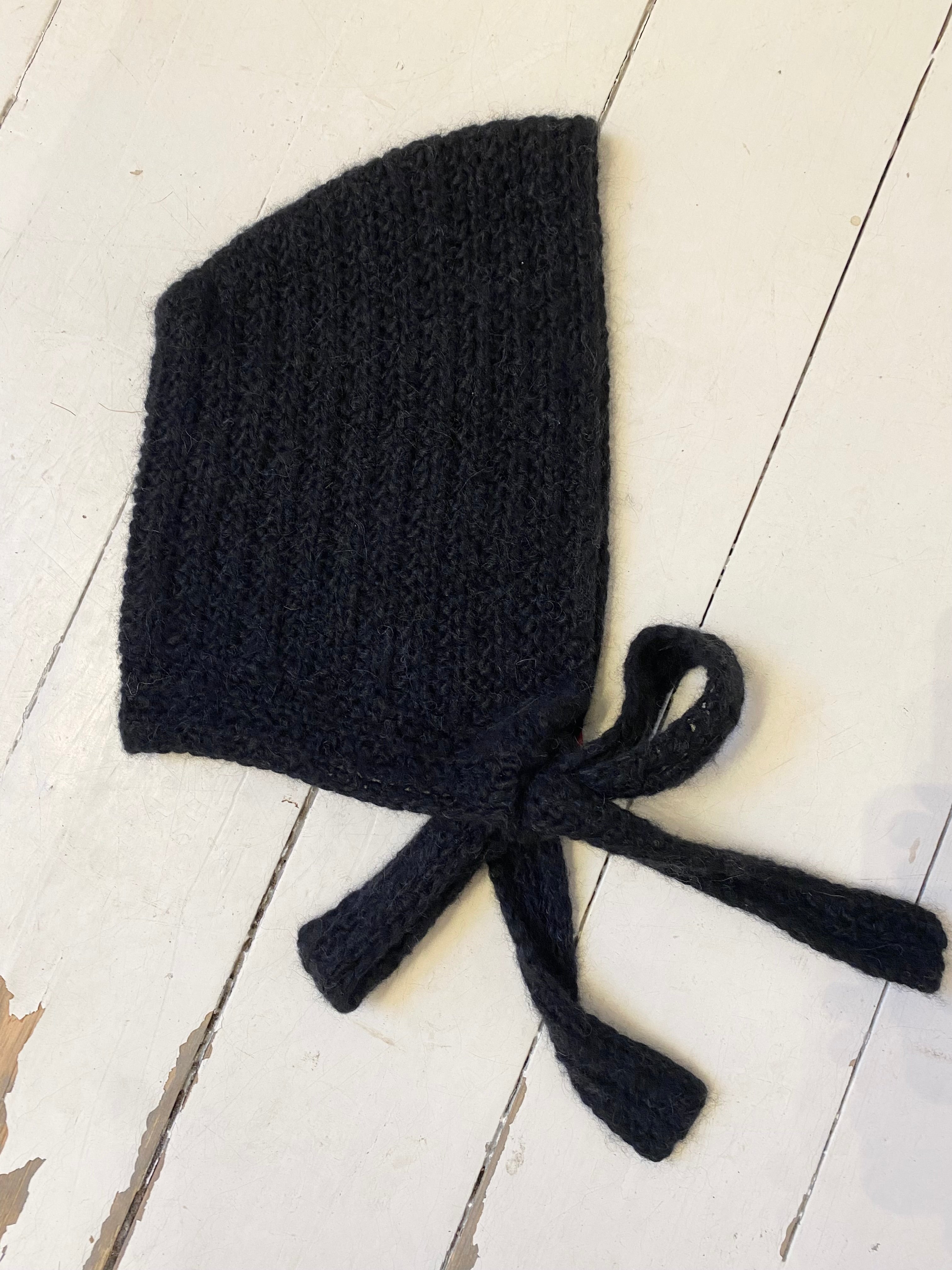 Bonnet / Hætte Sort