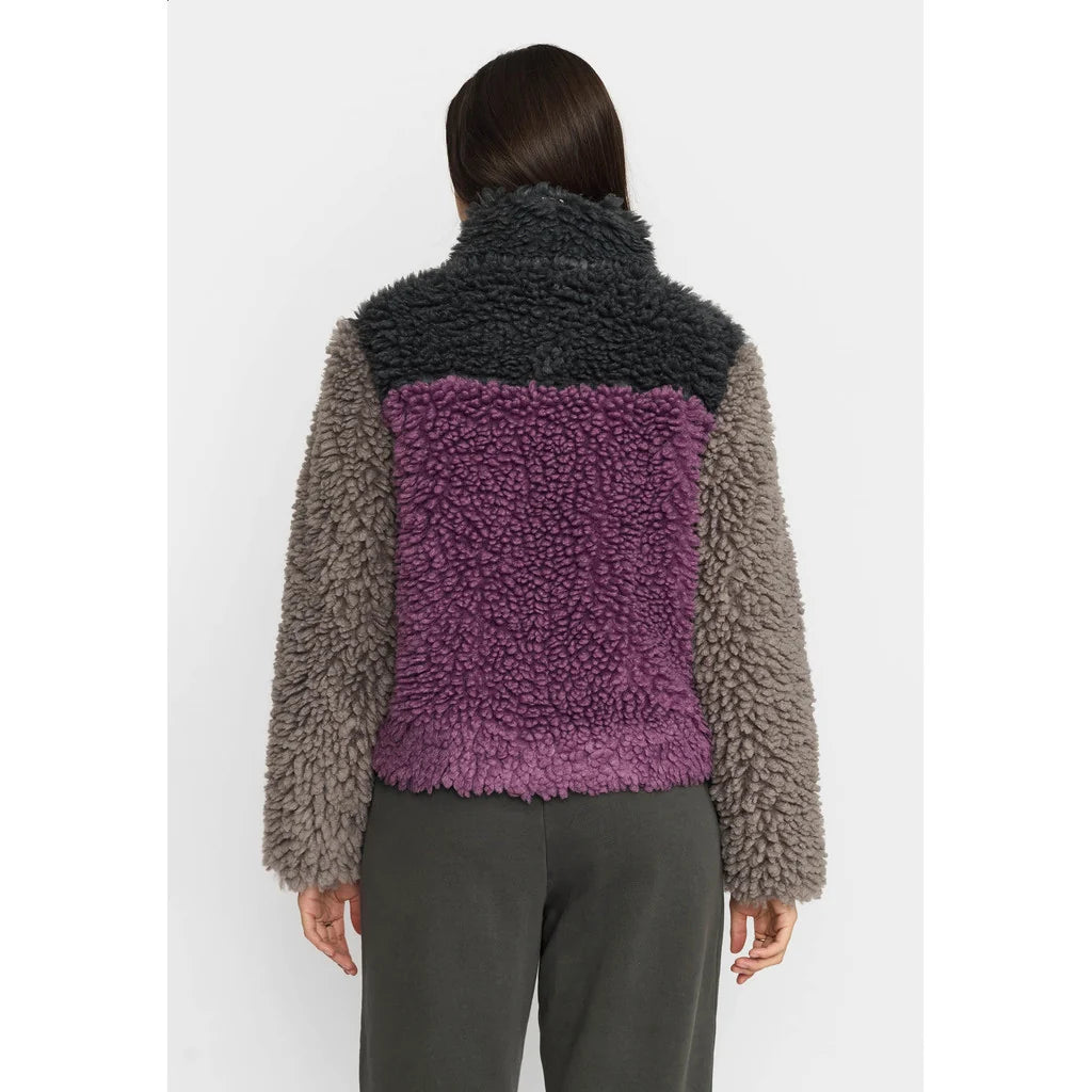 Chunky Block Teddy - Pigeon grey