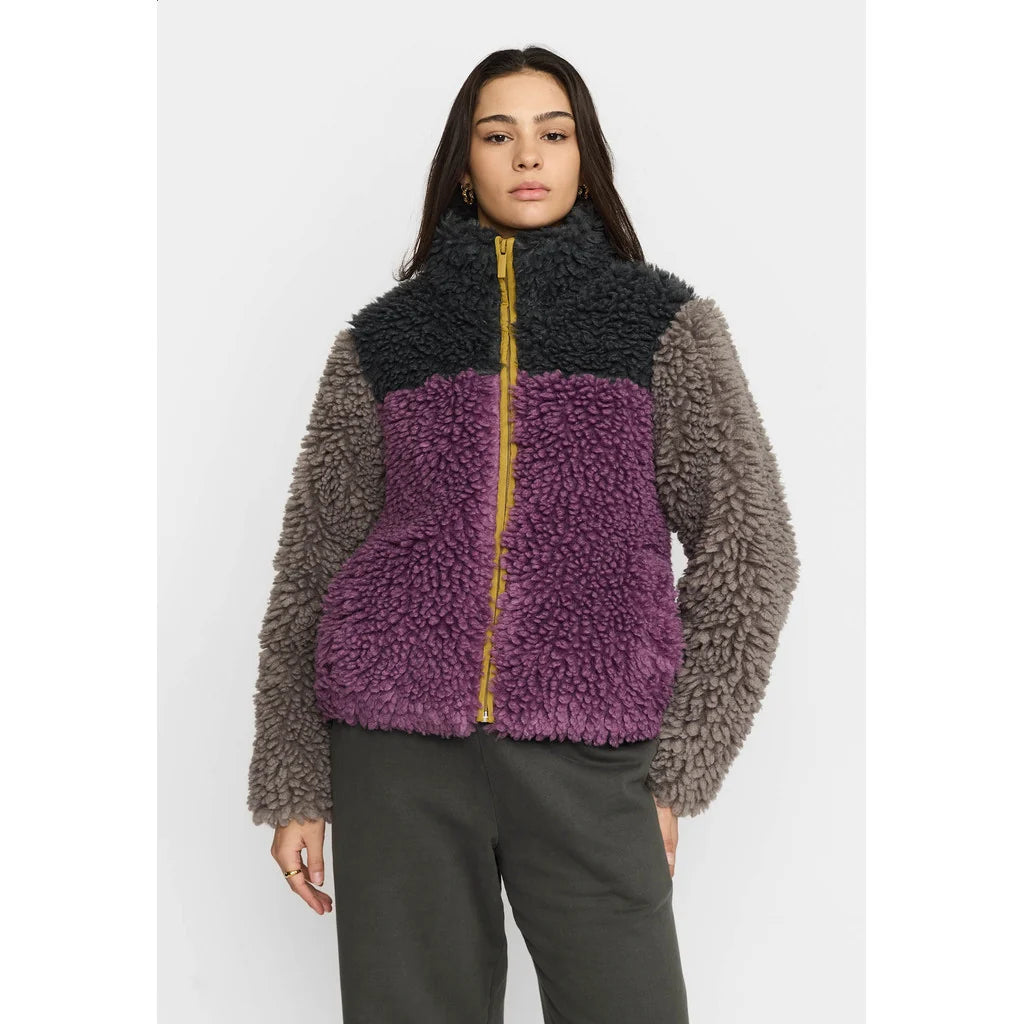 Chunky Block Teddy - Pigeon grey
