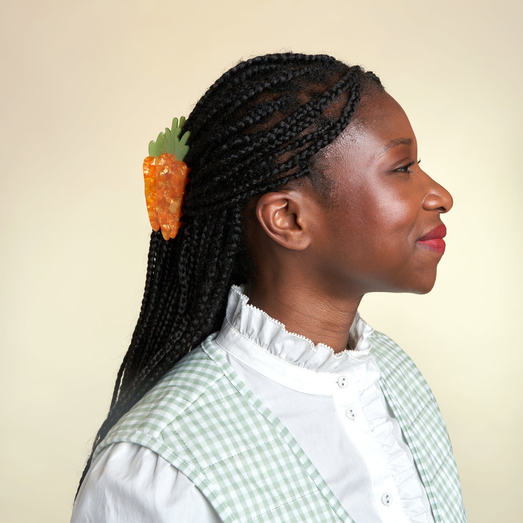 Gulerødder, hårklemme