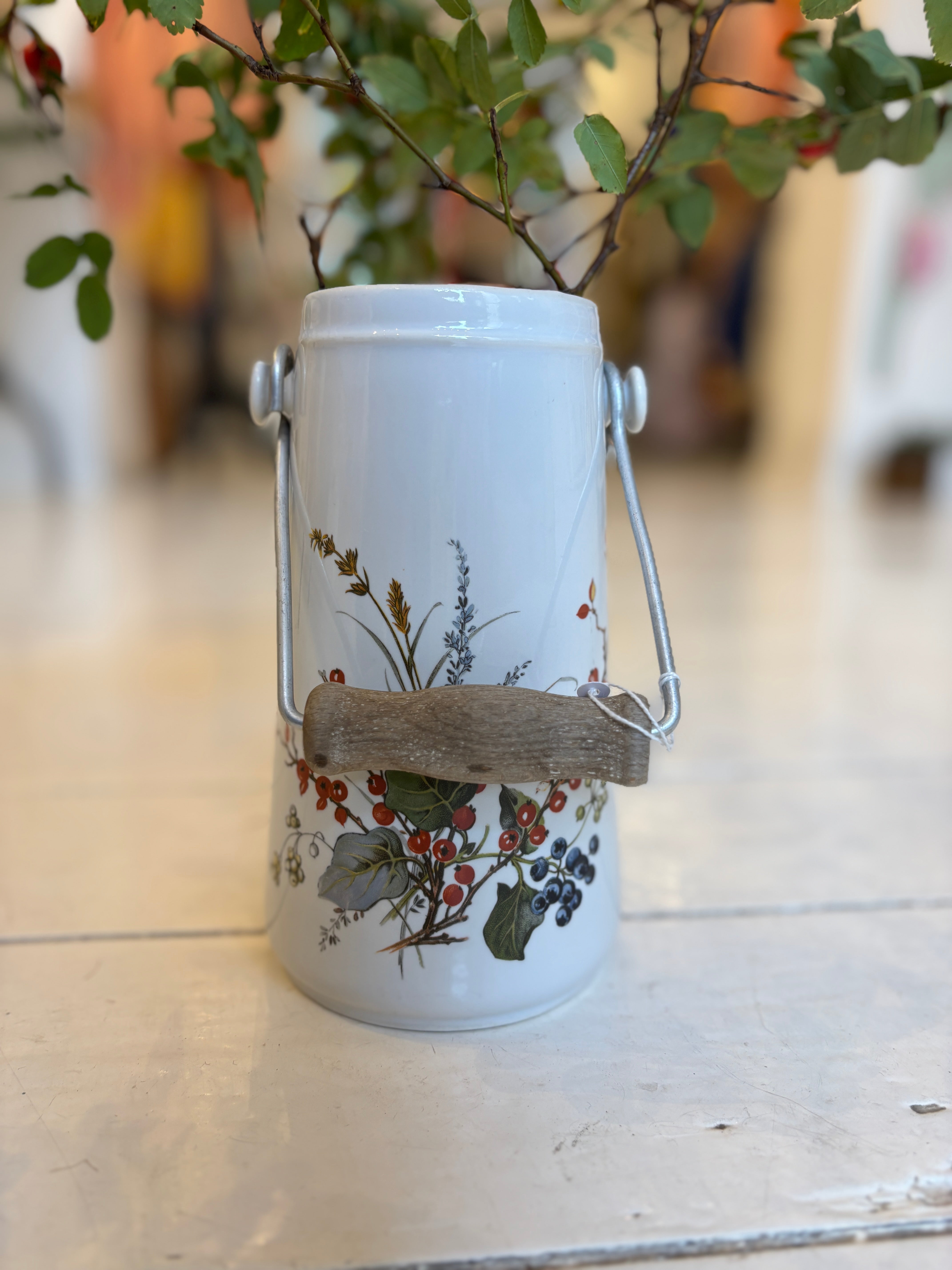 Fransk vase med hank