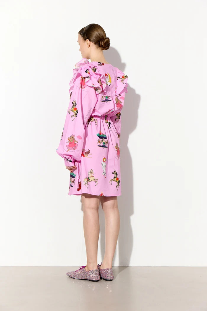 Floss Dress - Pink Showstopper Art Print