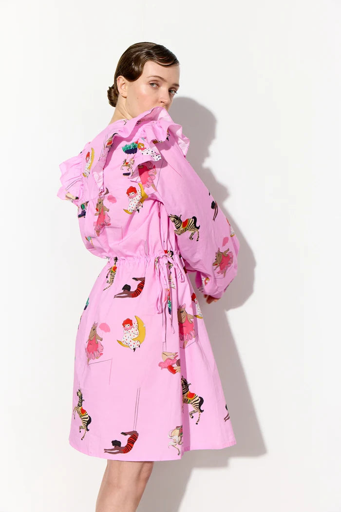 Floss Dress - Pink Showstopper Art Print