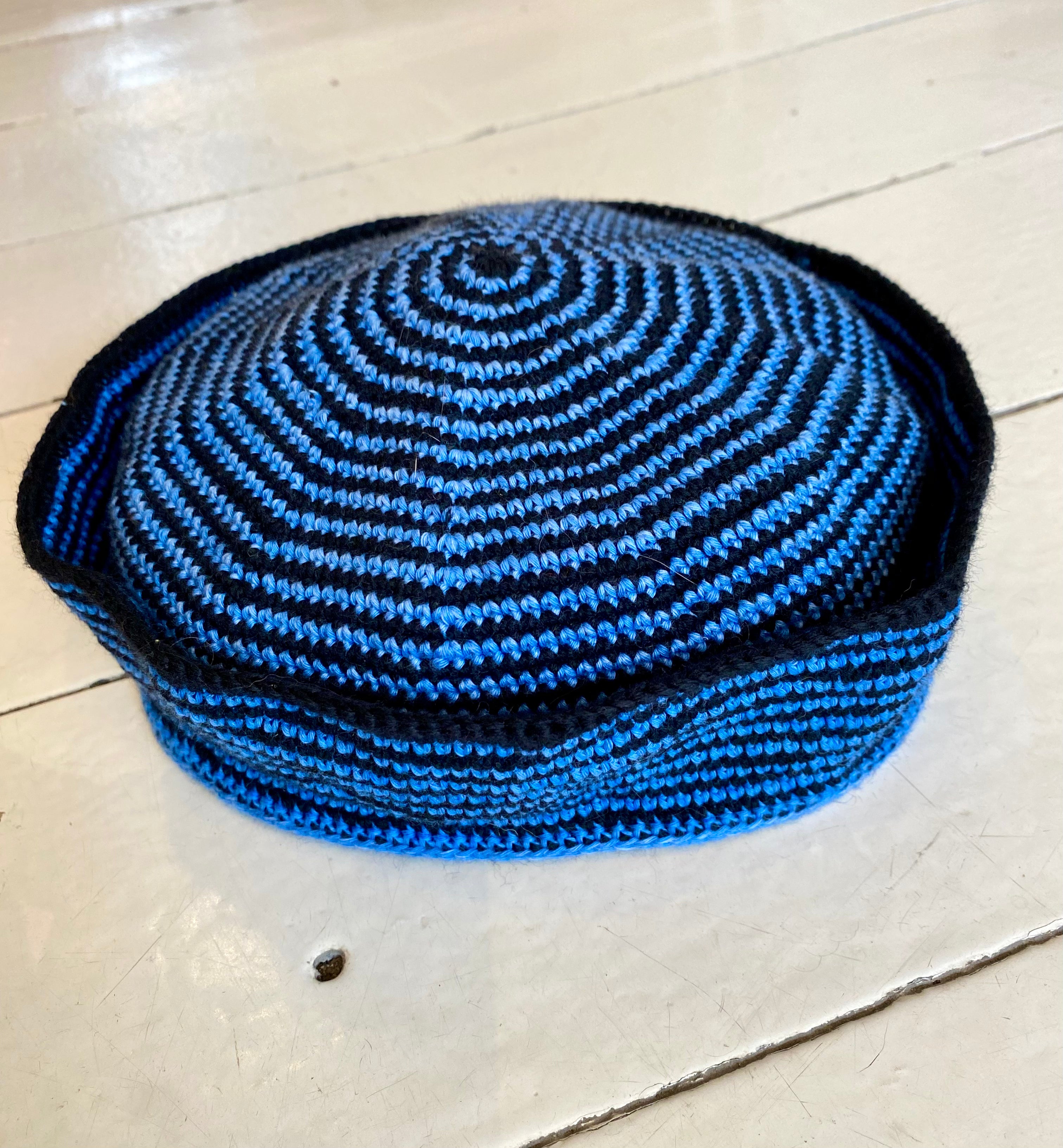 Sailor hat 12 (Blå/Sort)