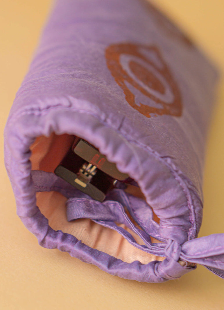 Solbrilleetui med syrisk blokprint