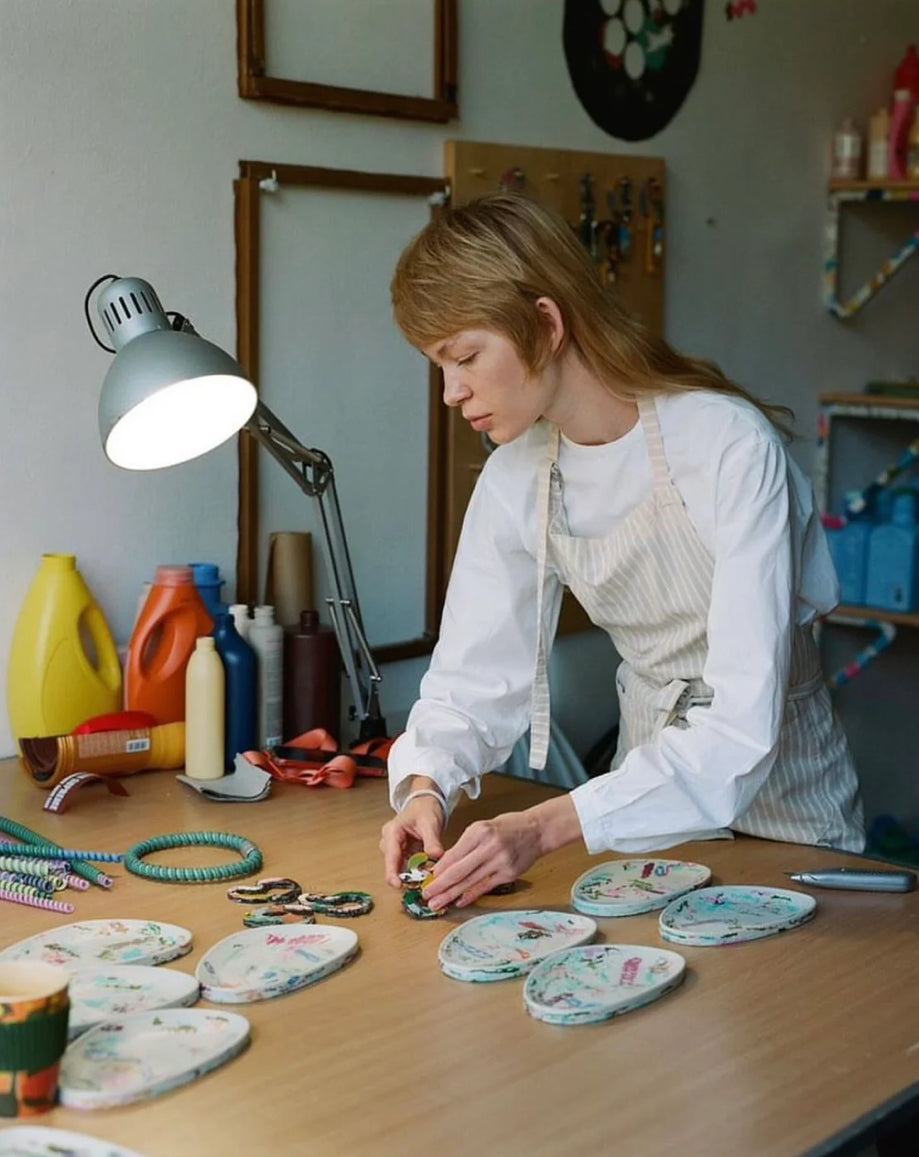 Fad i genanvendt plastik