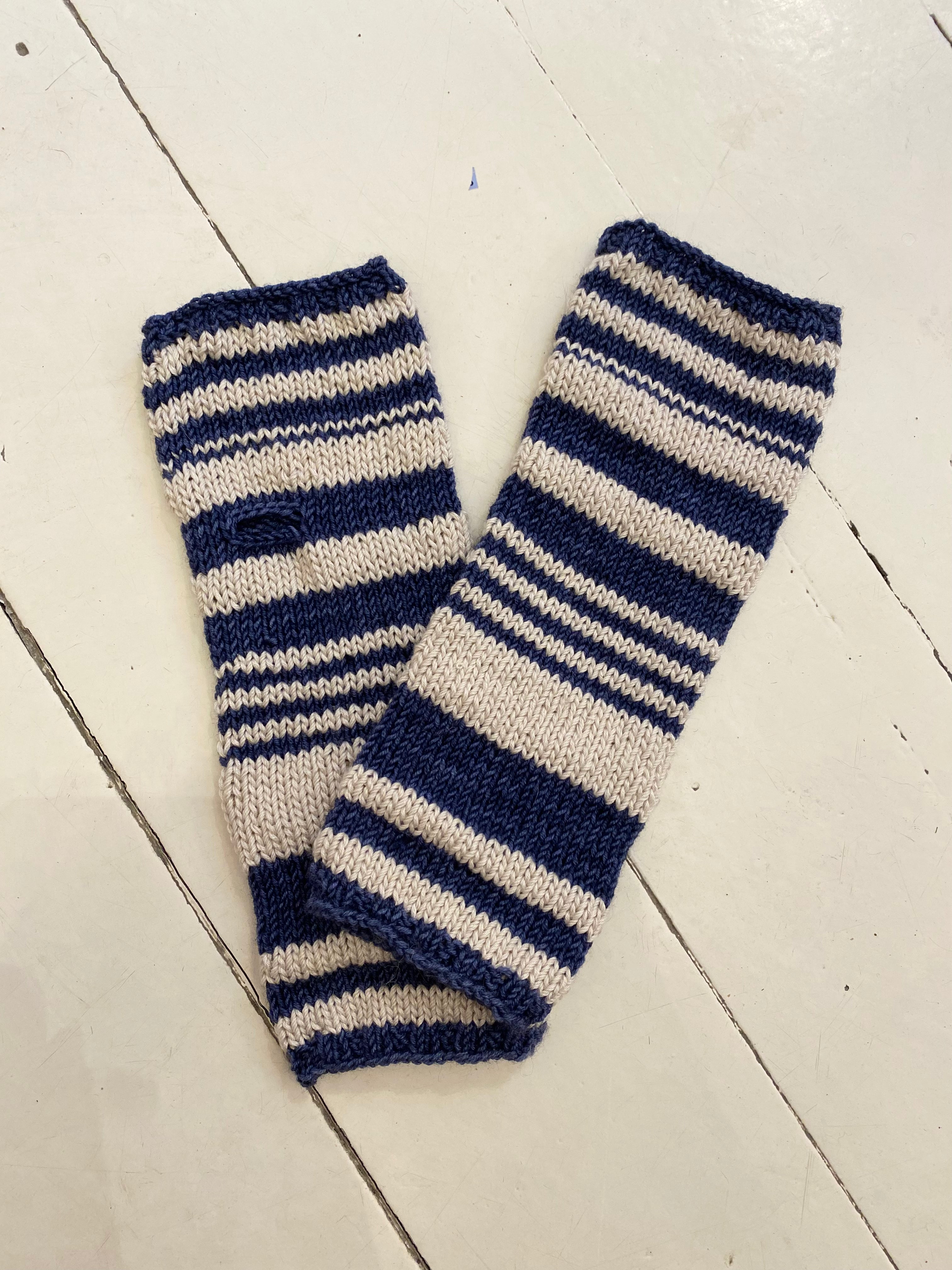 Håndvarmer hvid/blå