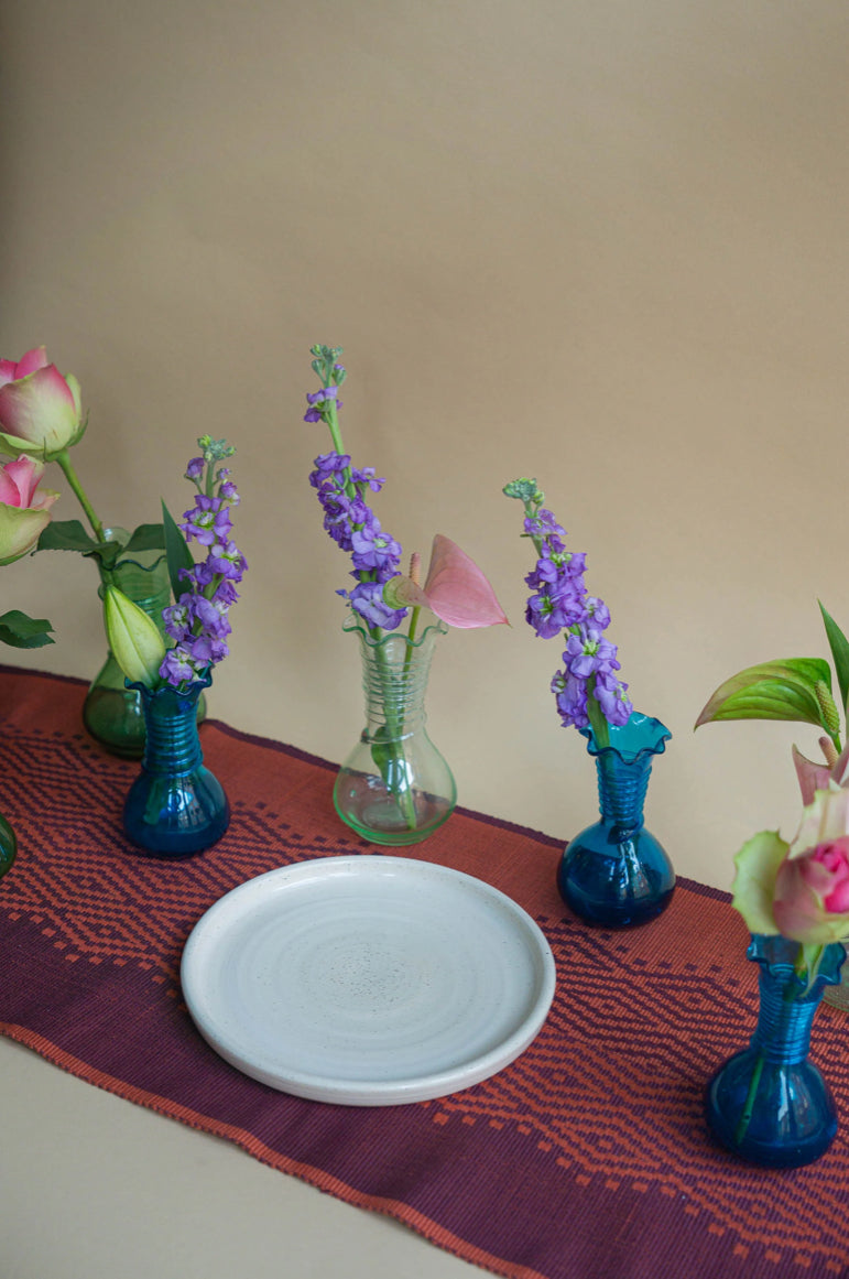 Små mundblæste glasvaser