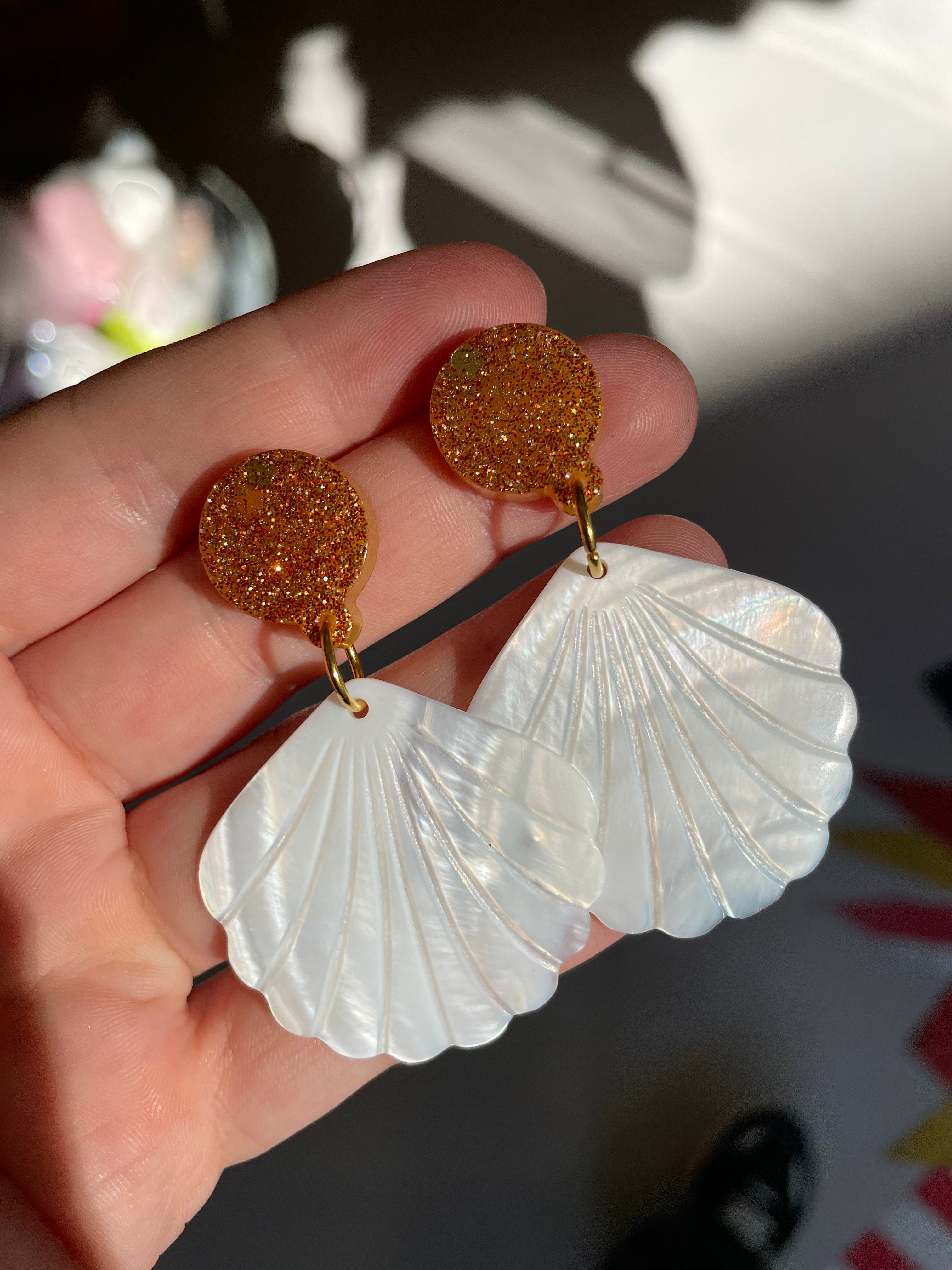 Grafisk ørestikker, musling