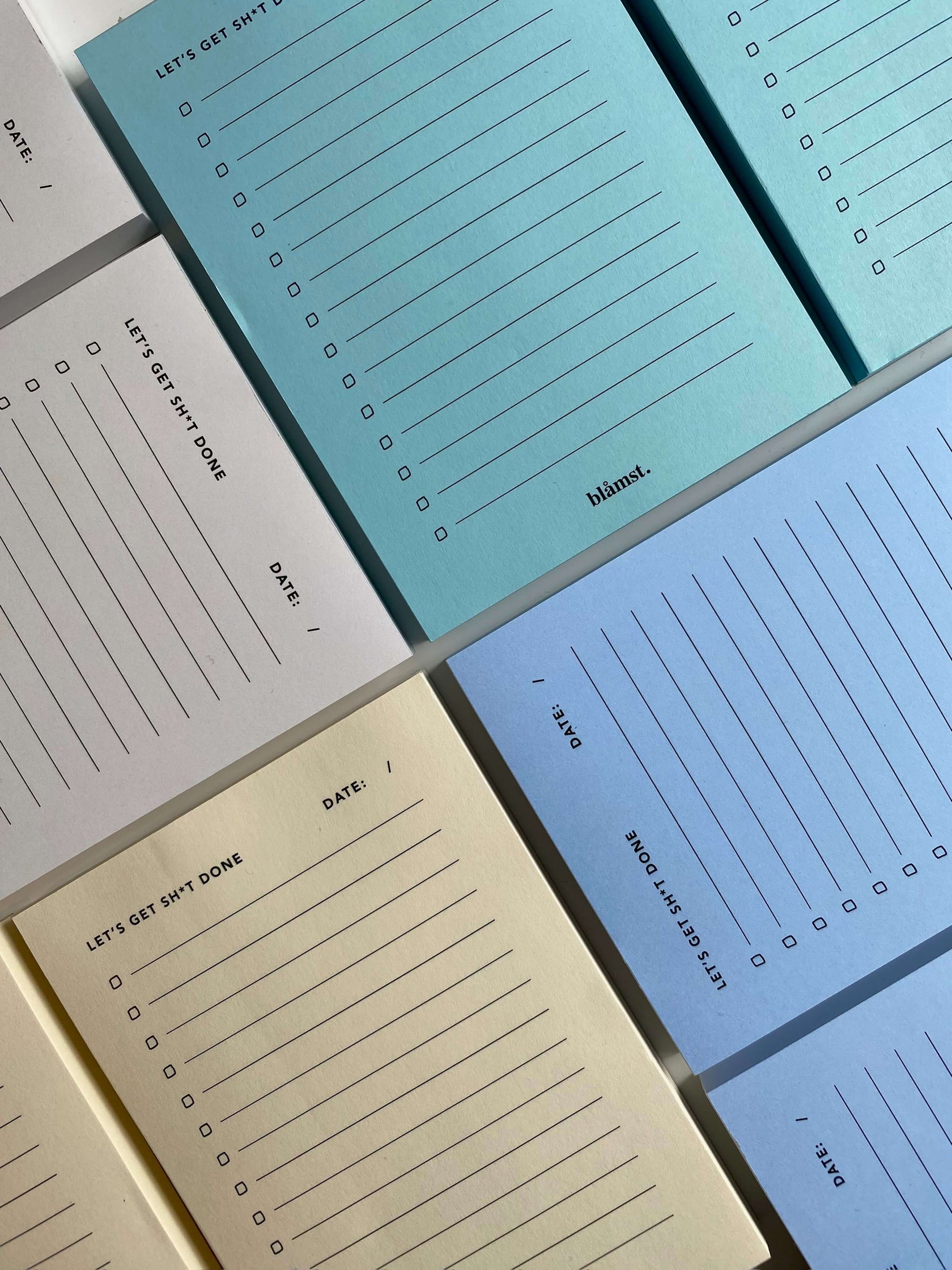 To do list, flere farver