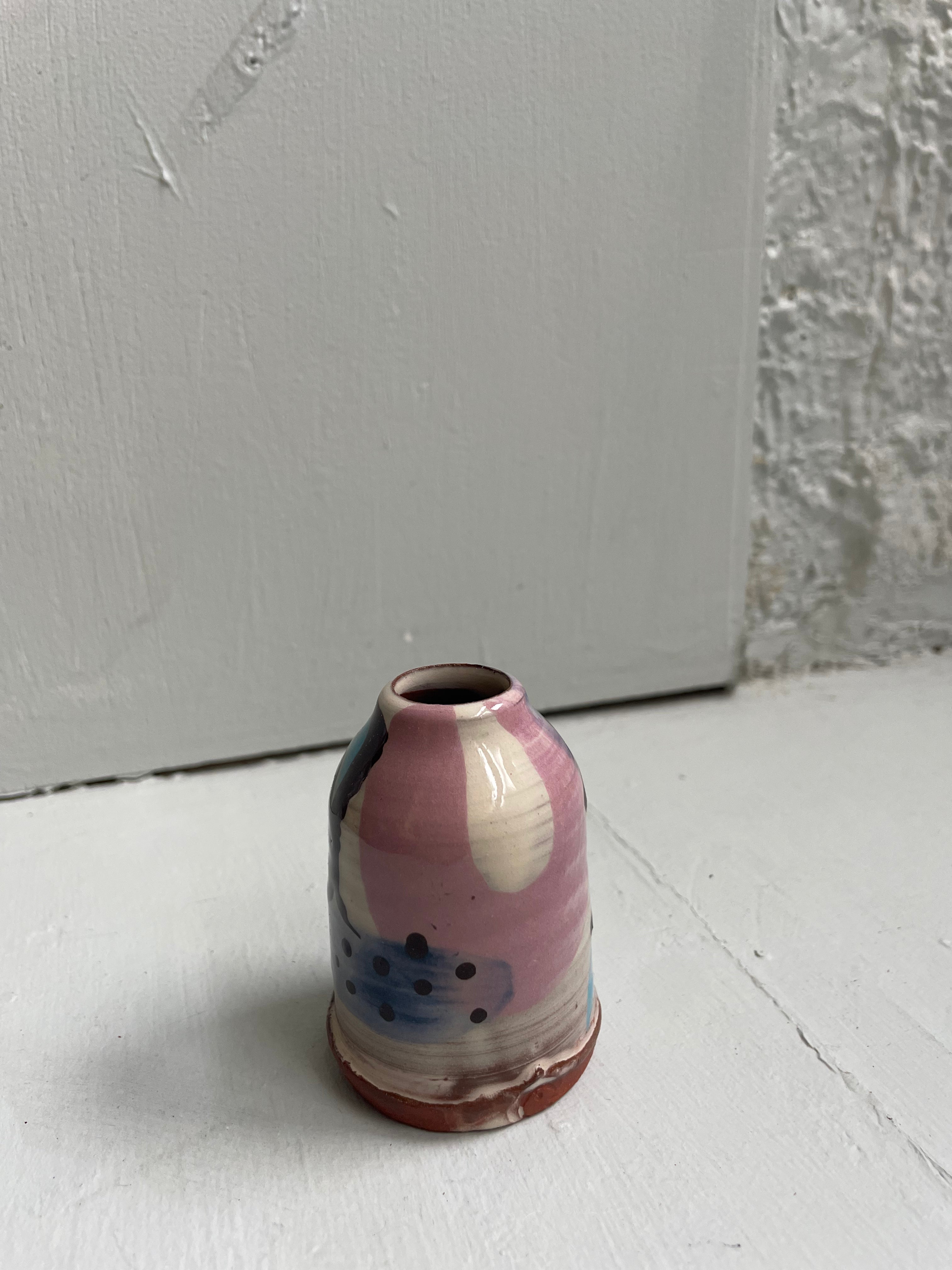 Abstrakt lille vase, nr. 12
