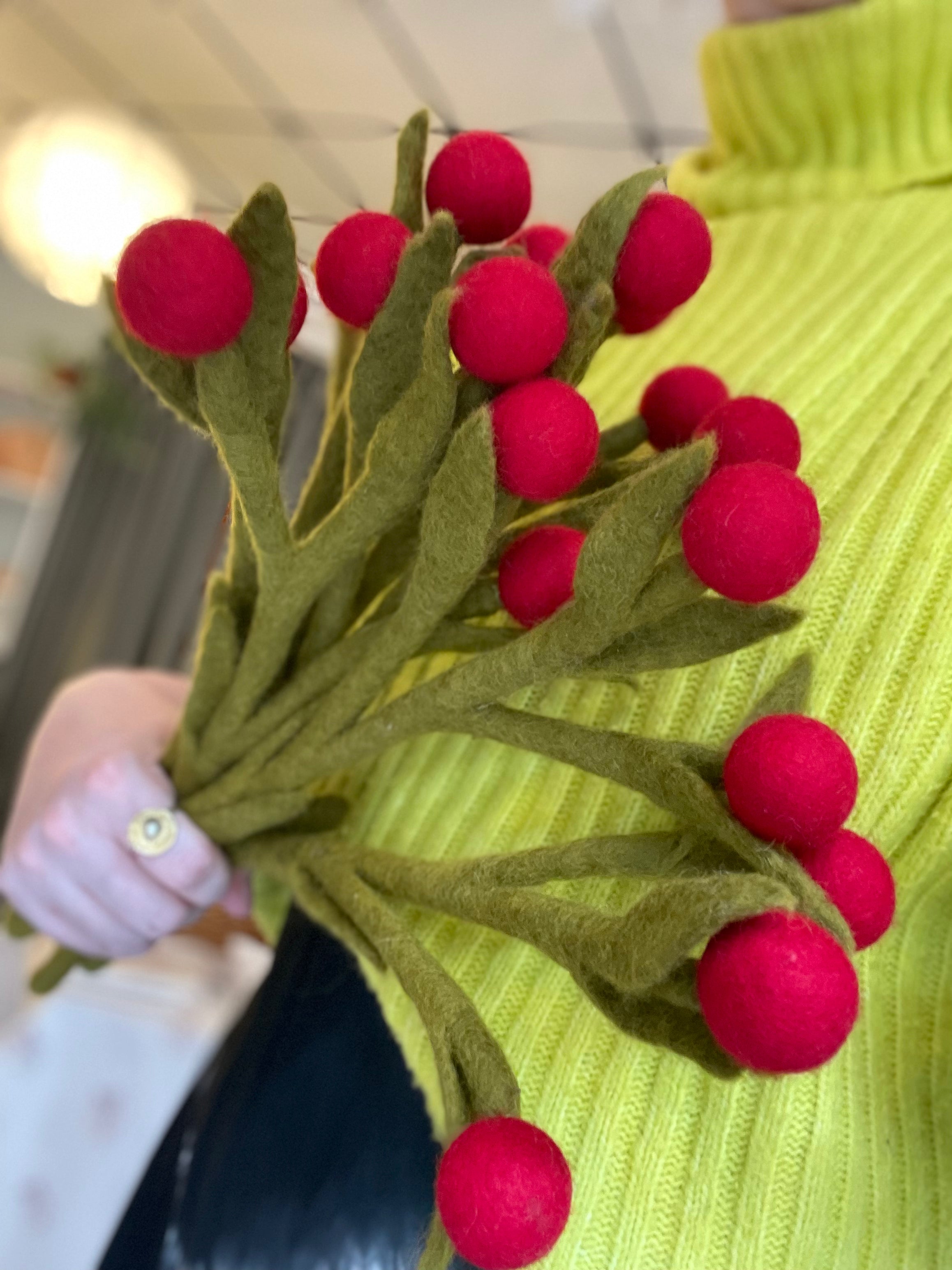 Crespedia blomst, rød