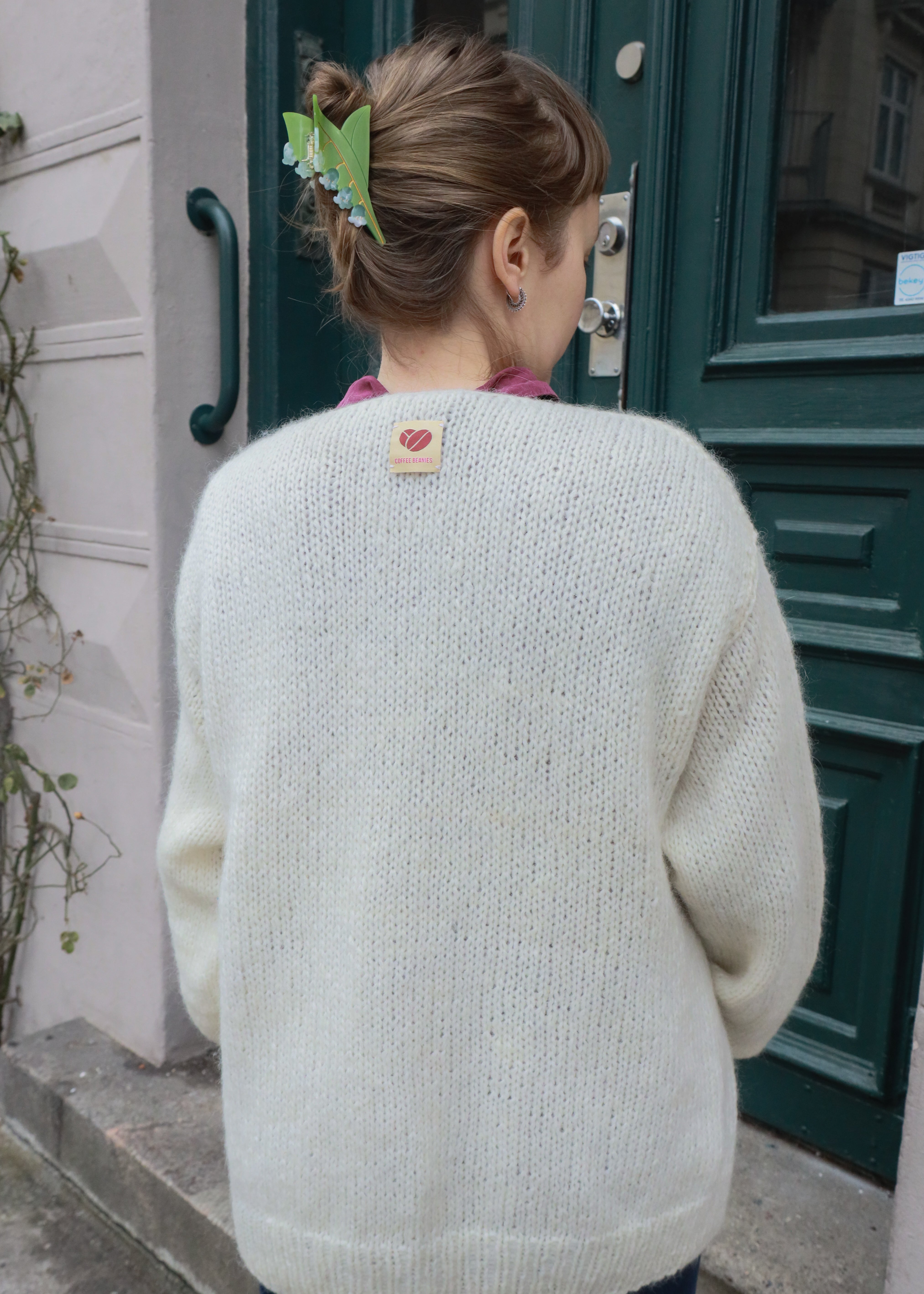 Esse cardigan, Creme