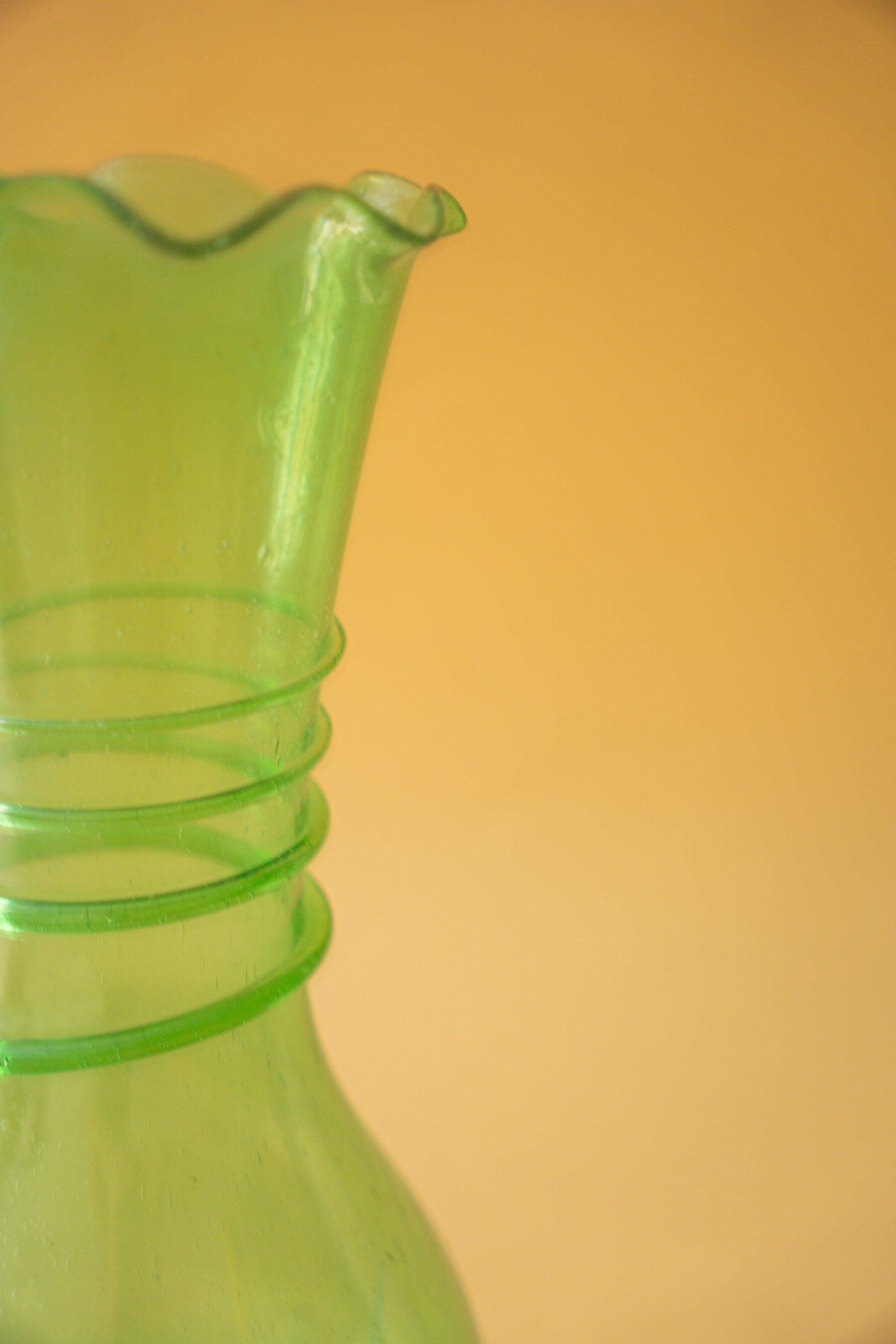 Store mundblæste glasvaser