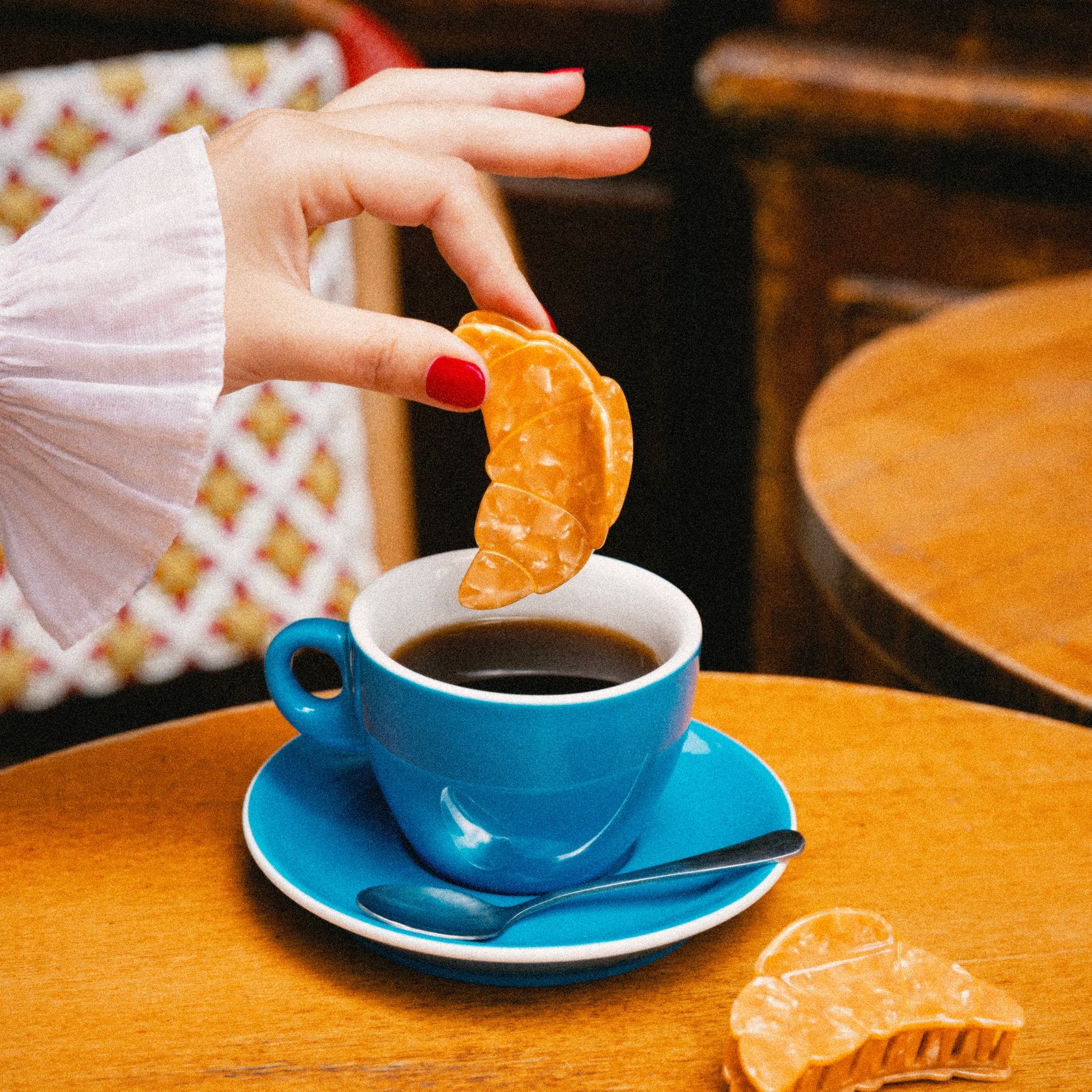 Croissant, hårklemme