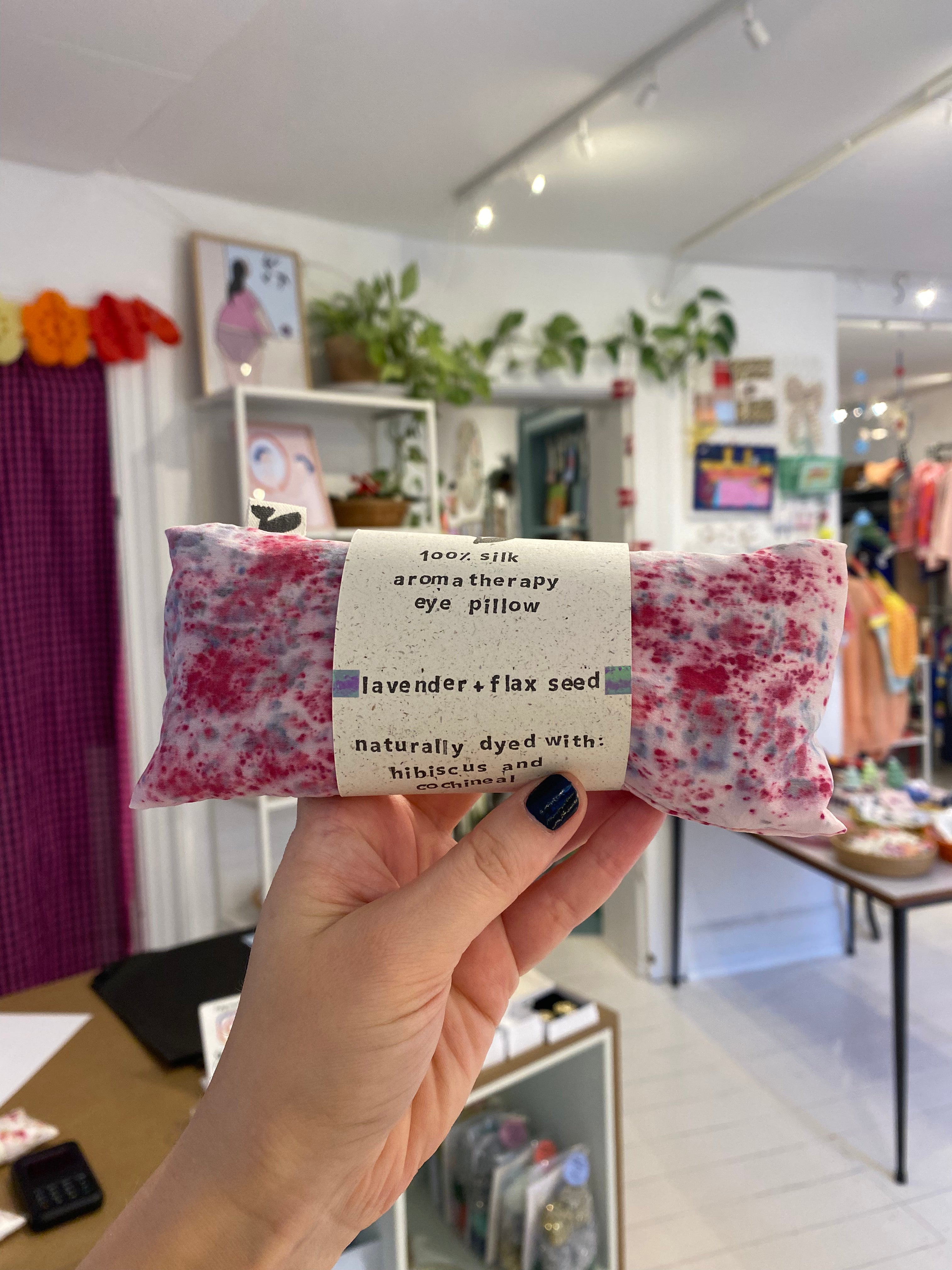 Aromaterapi-øjenpude nr.15 (lavendel)