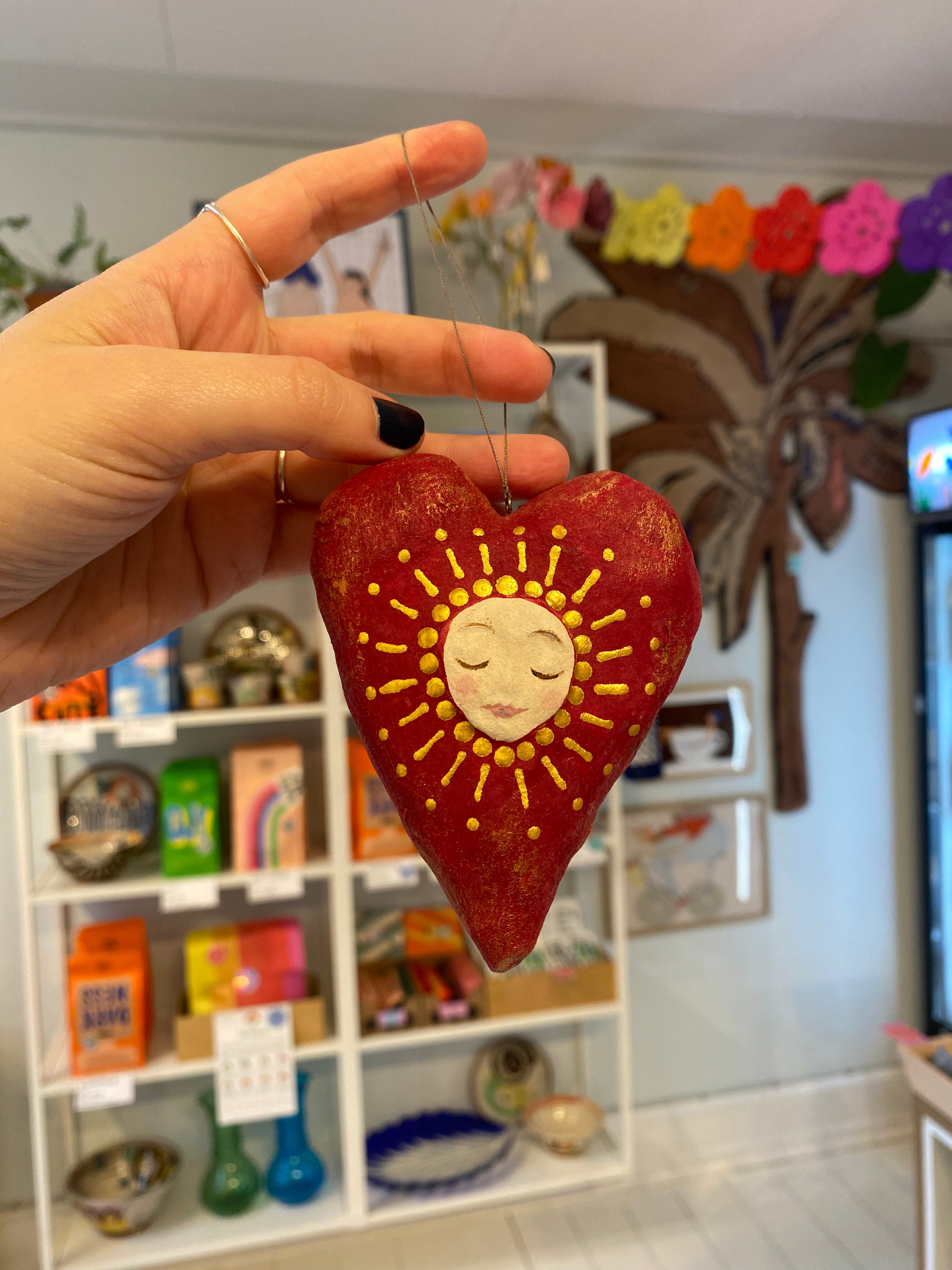 unika julepynt - Hjerte