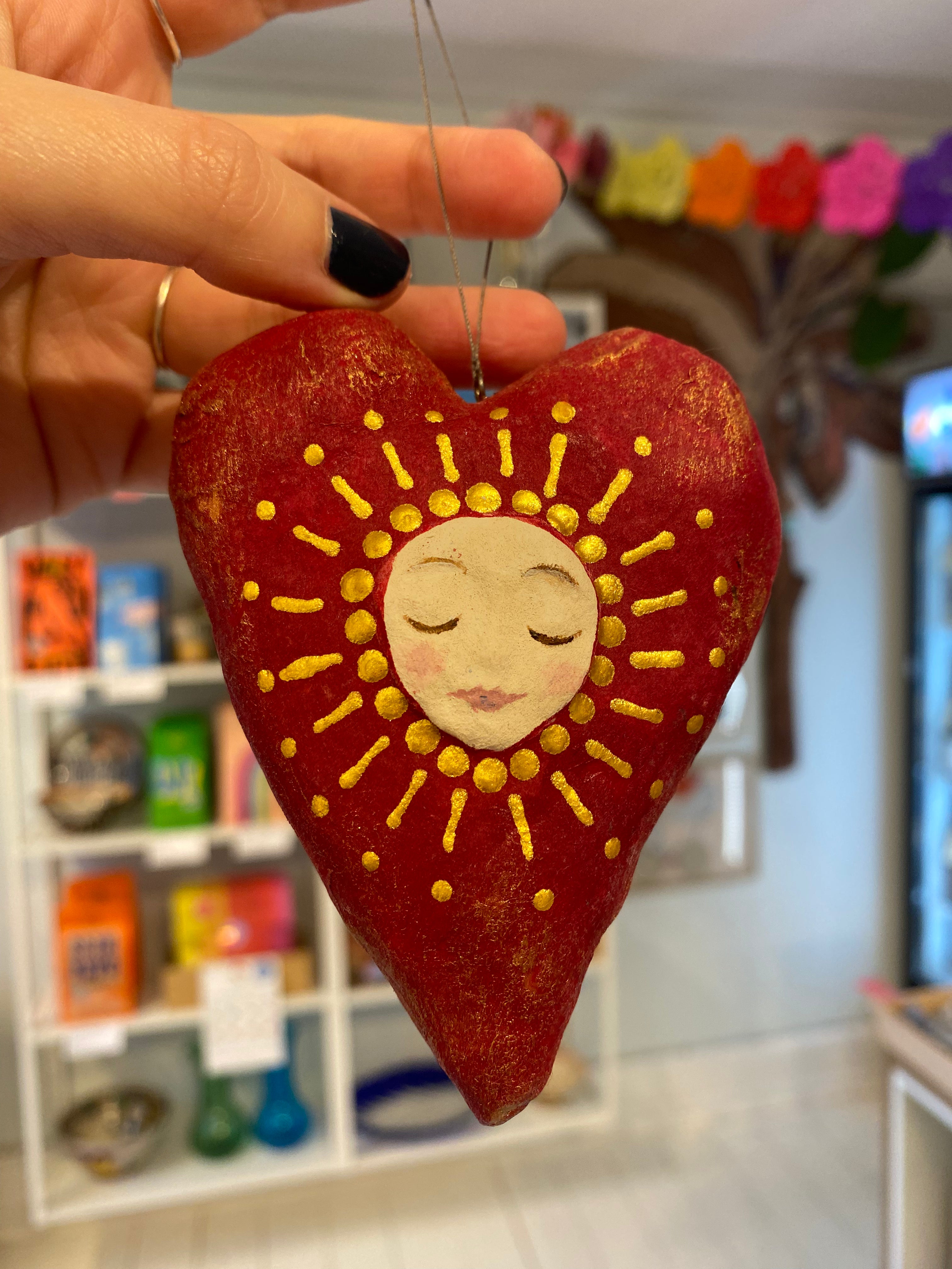 unika julepynt - Hjerte