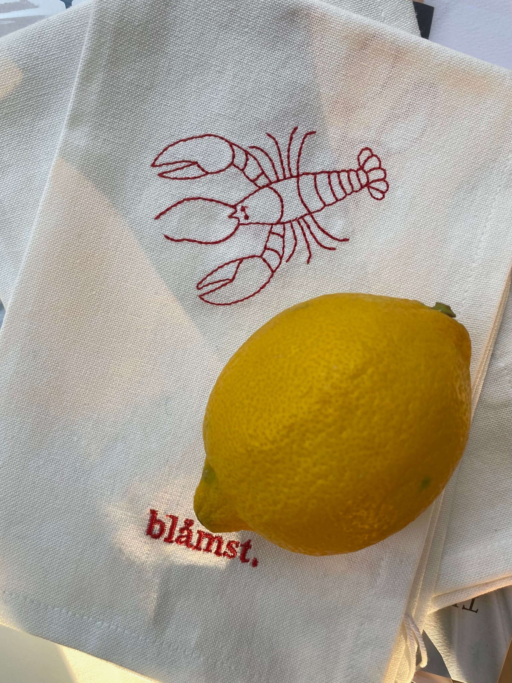 Stofservietter, Hummer, 2pak