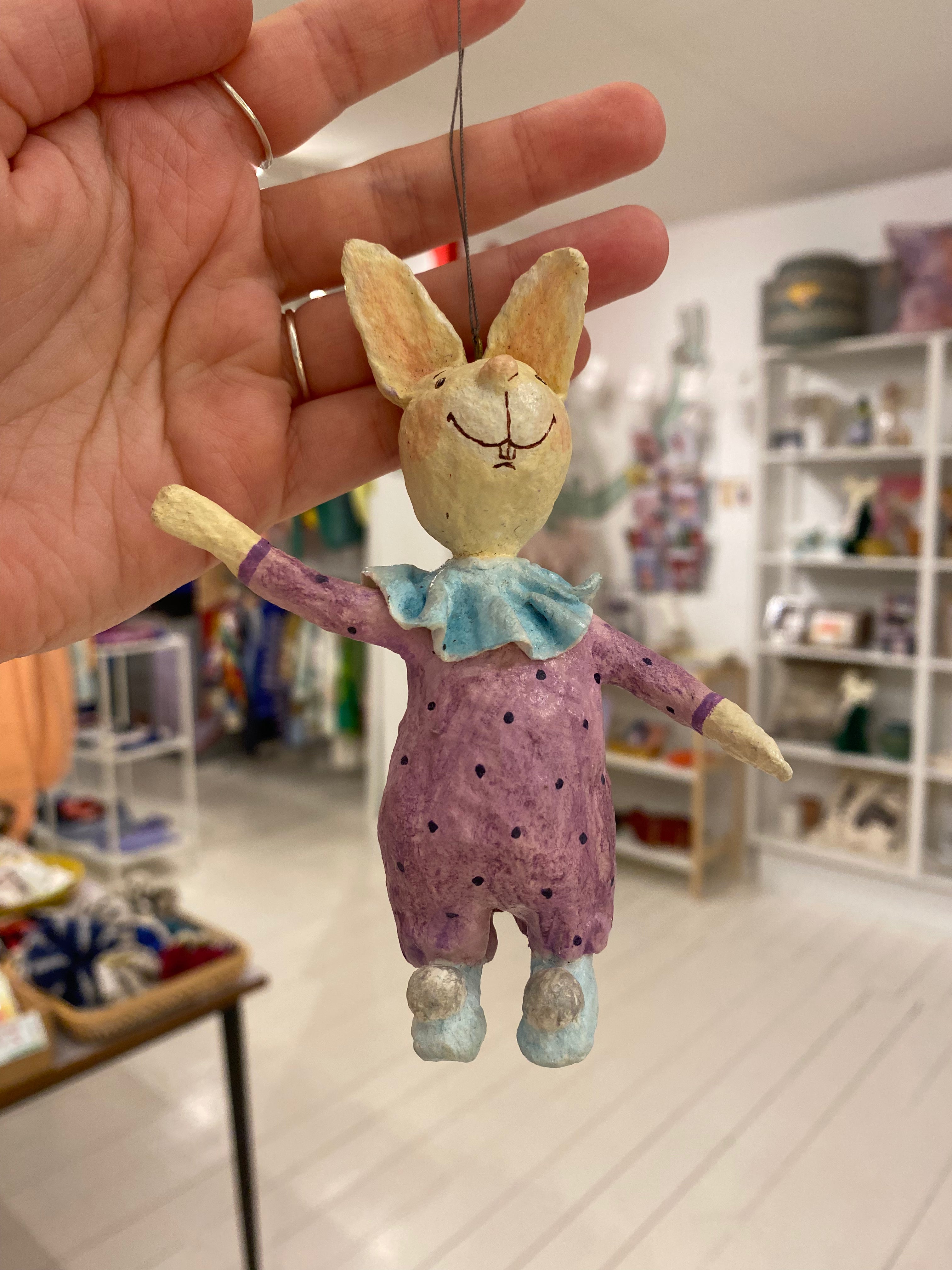 unika julepynt - Stor kanin