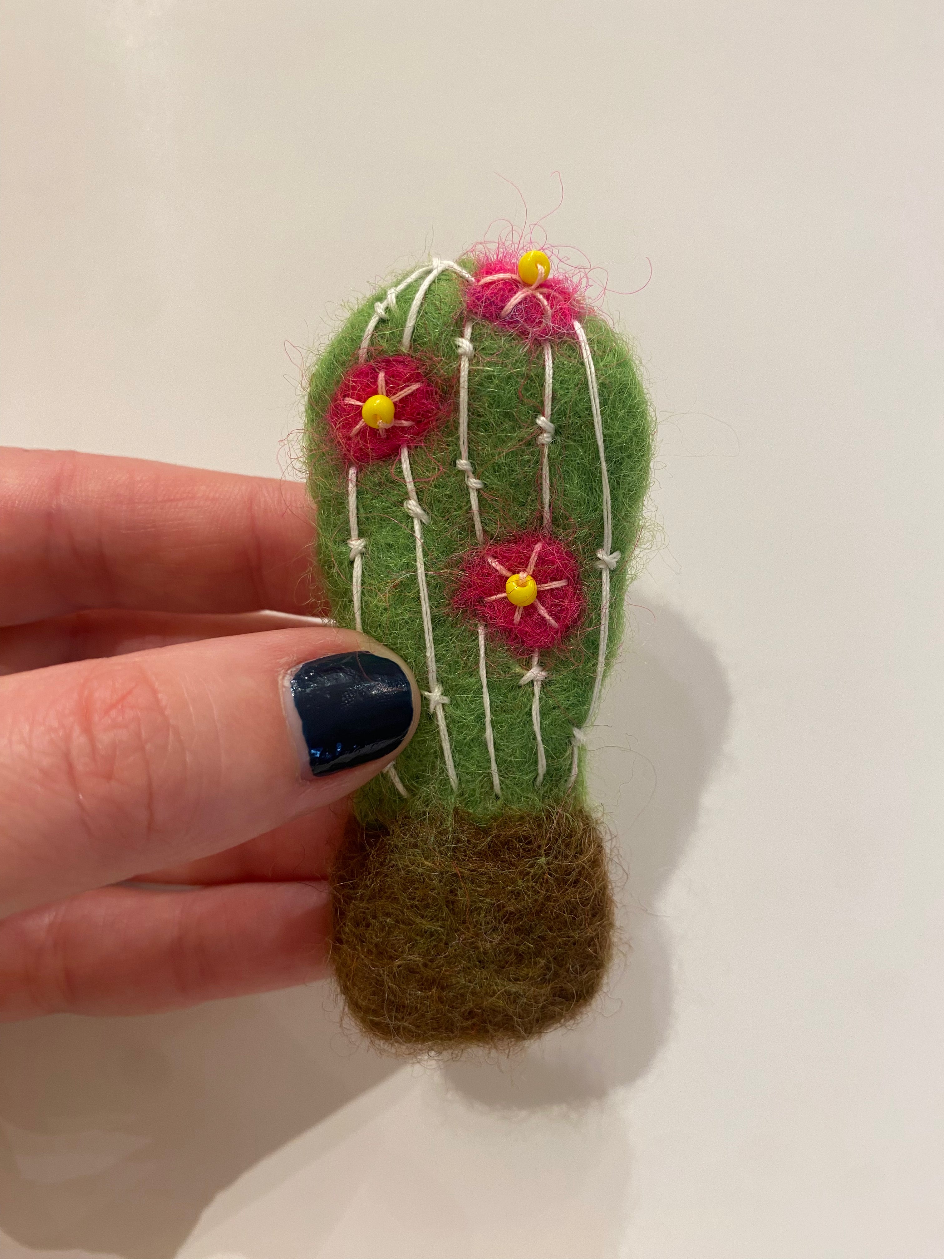 Filtet broche kaktus no 3