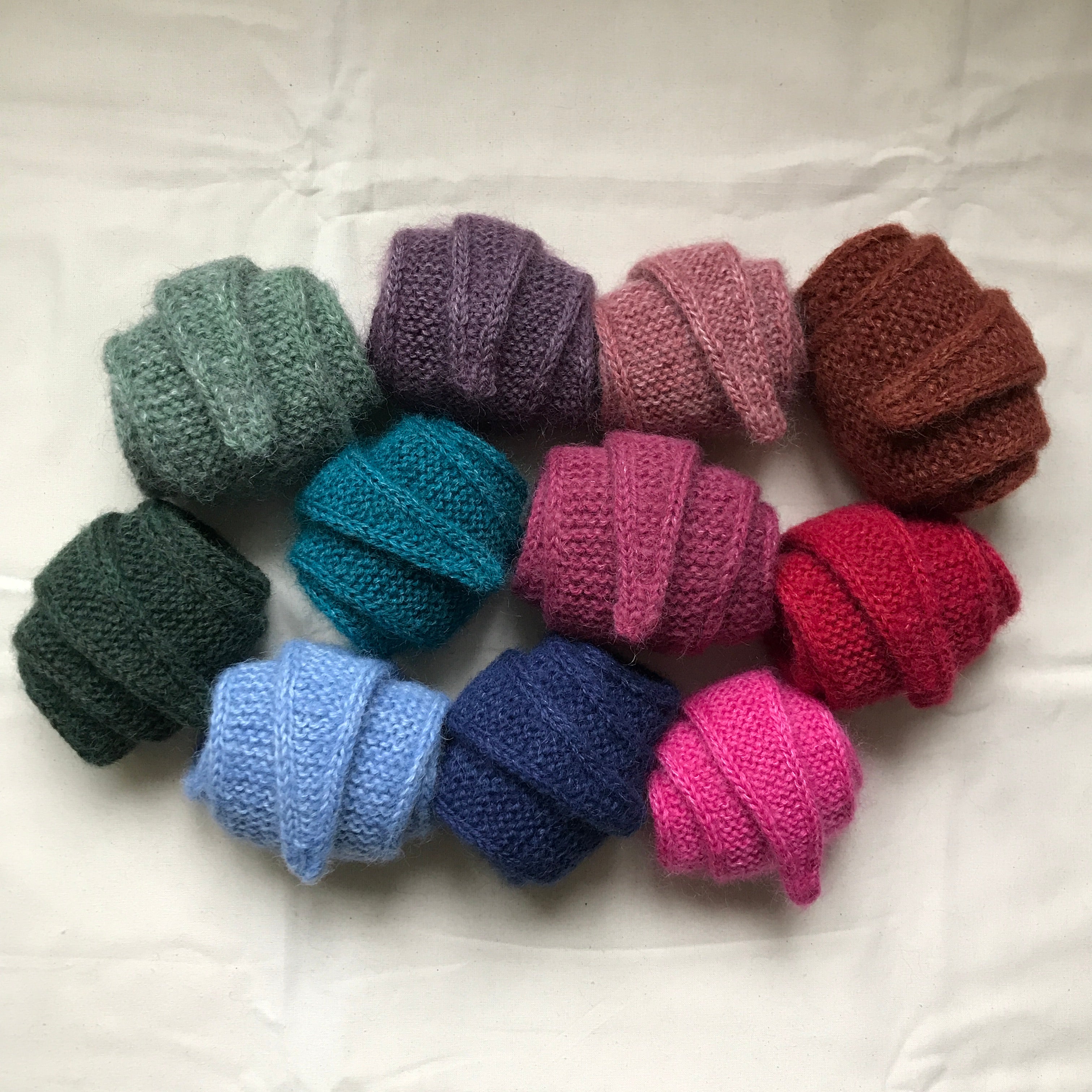 Mohair scarf (Latte)