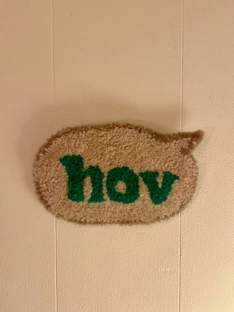 Taleboble vægophæng