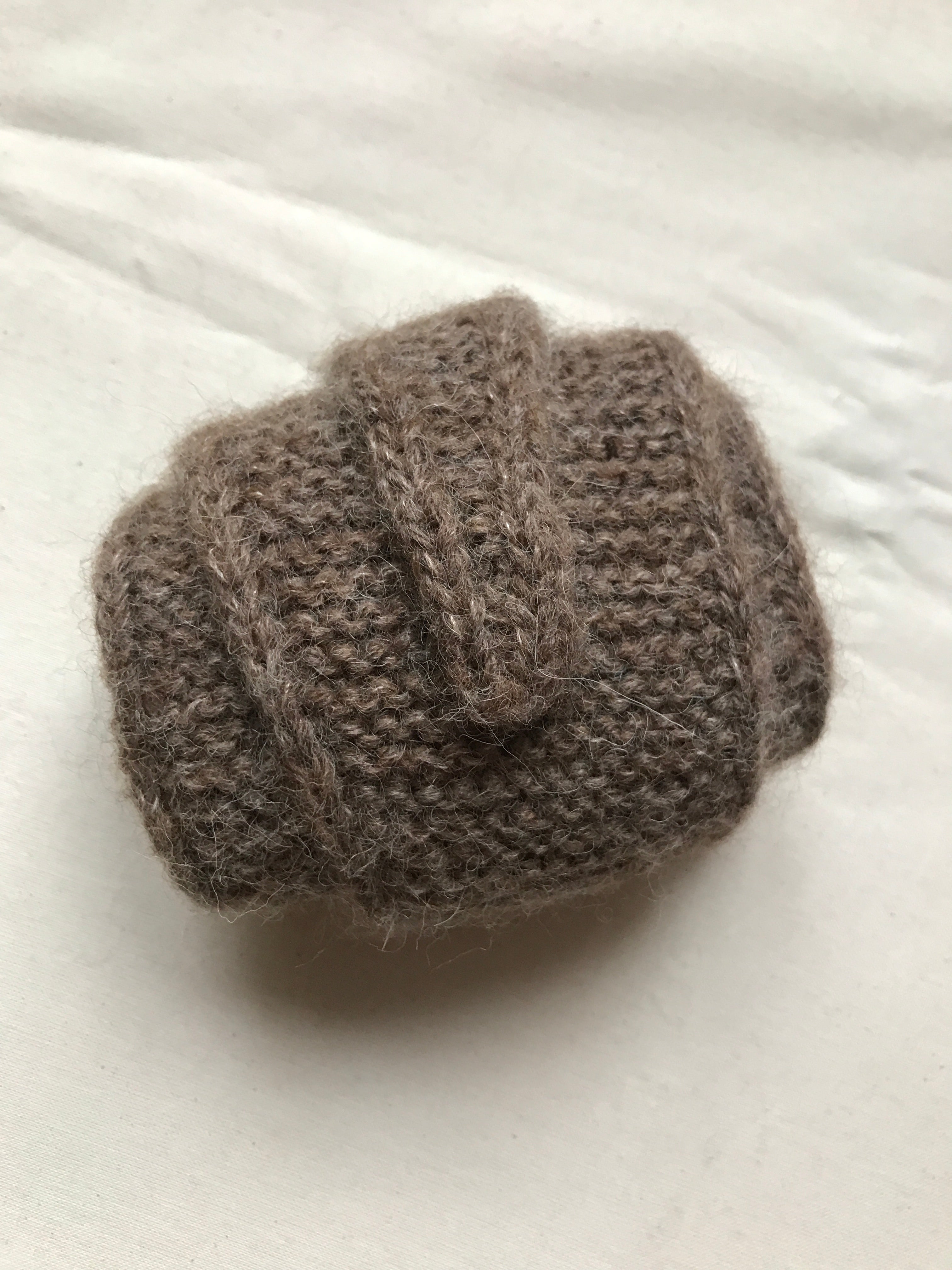 Fluffy scarf (Latte)