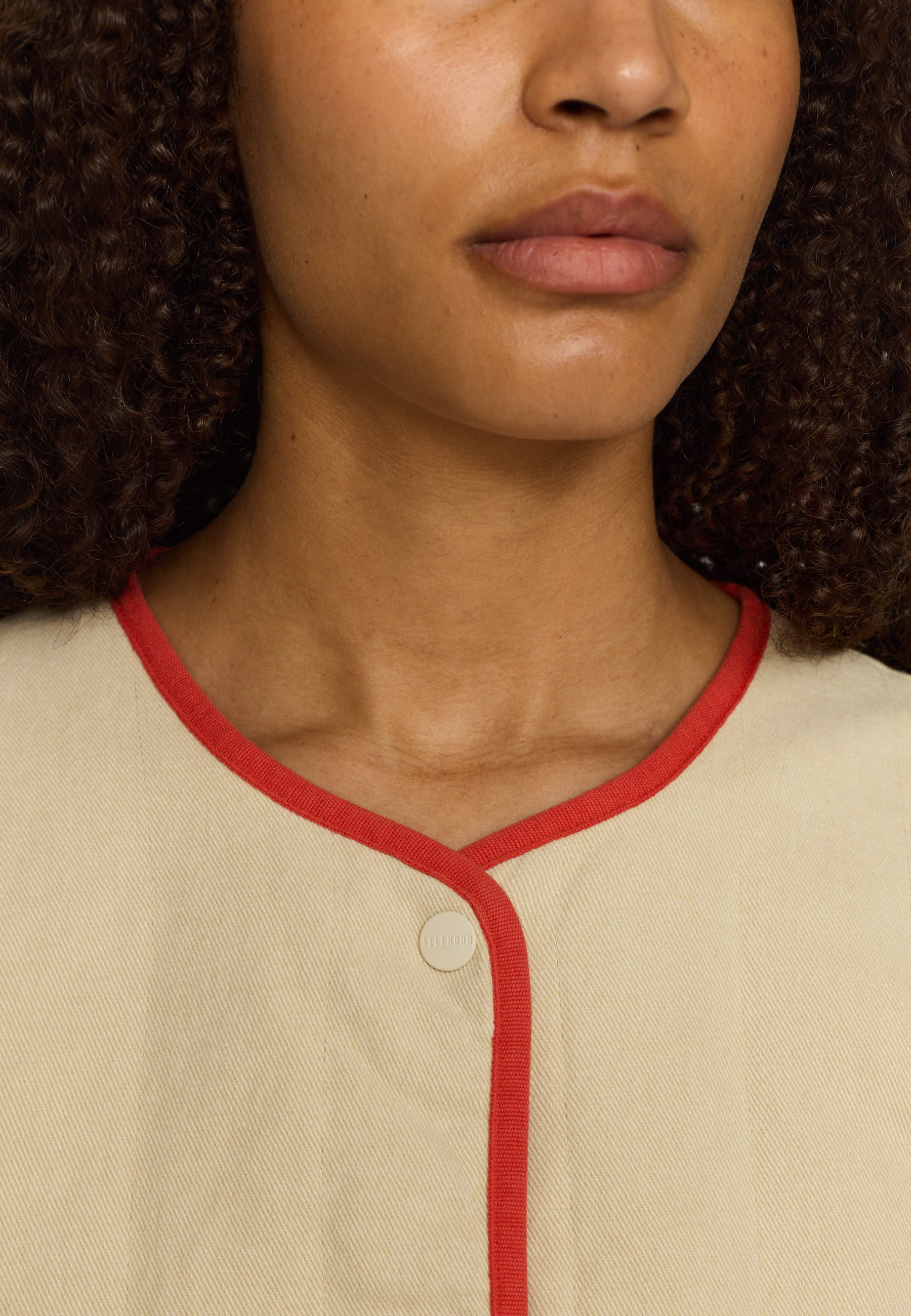 Quilted block jacket